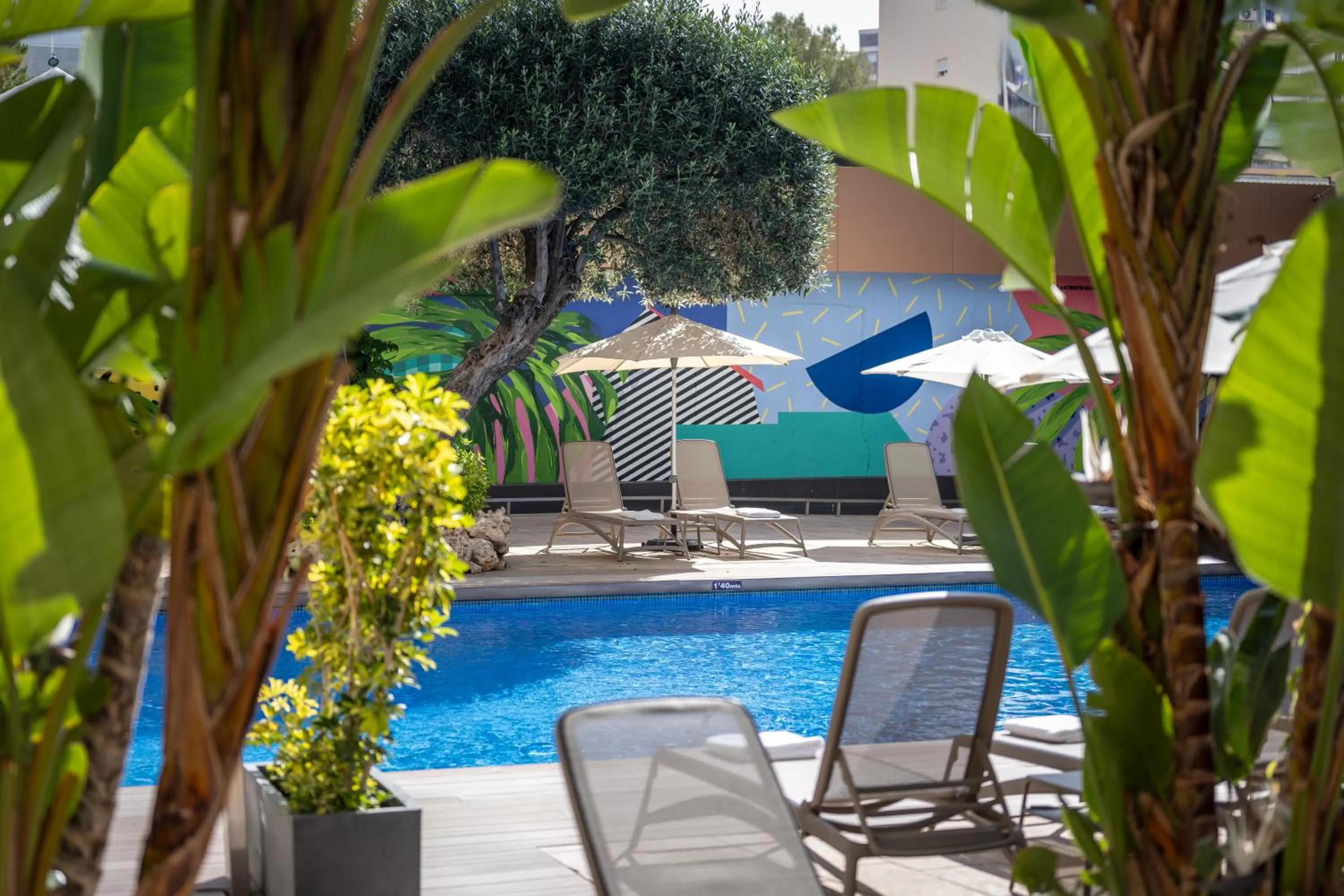 Swimming pool in Climia Benidorm Plaza