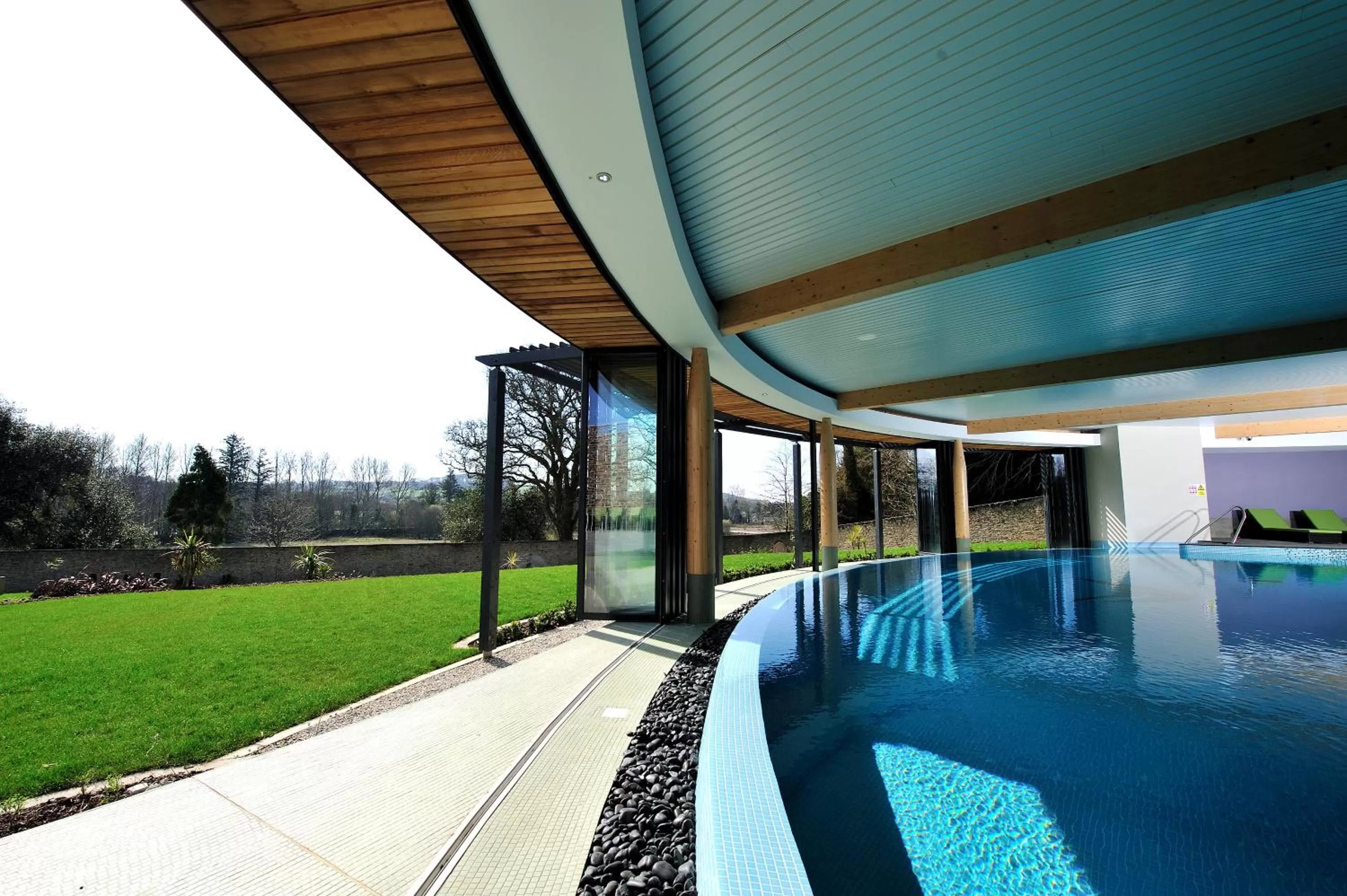 Swimming pool in The Cornwall Hotel Spa & Lodges