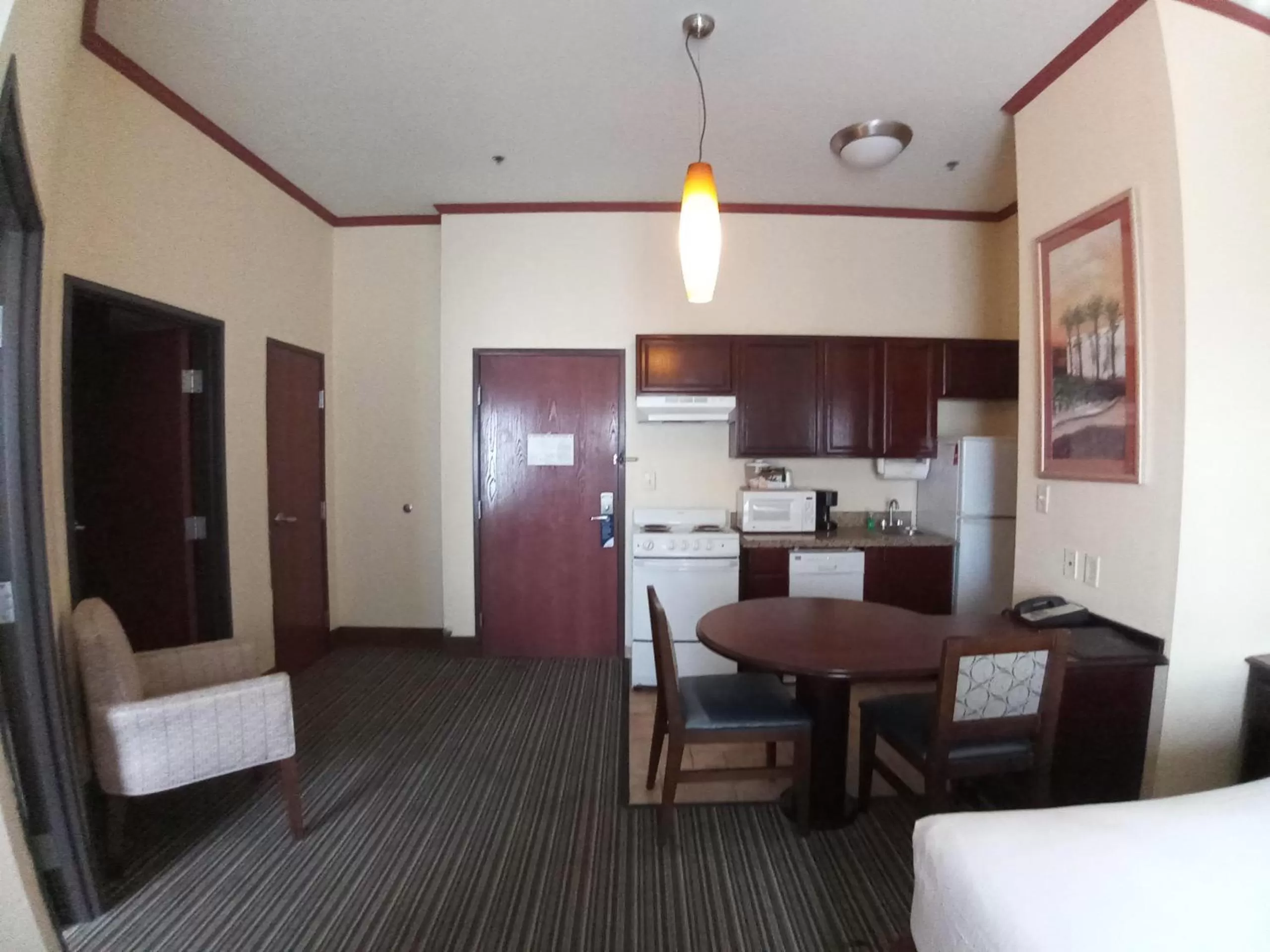 Coffee/tea facilities, Bed in Hawthorn Extended Stay by Wyndham Corpus Christi Padre Isle