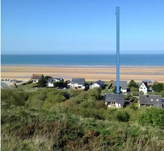 Bird's eye view in Villa Omaha