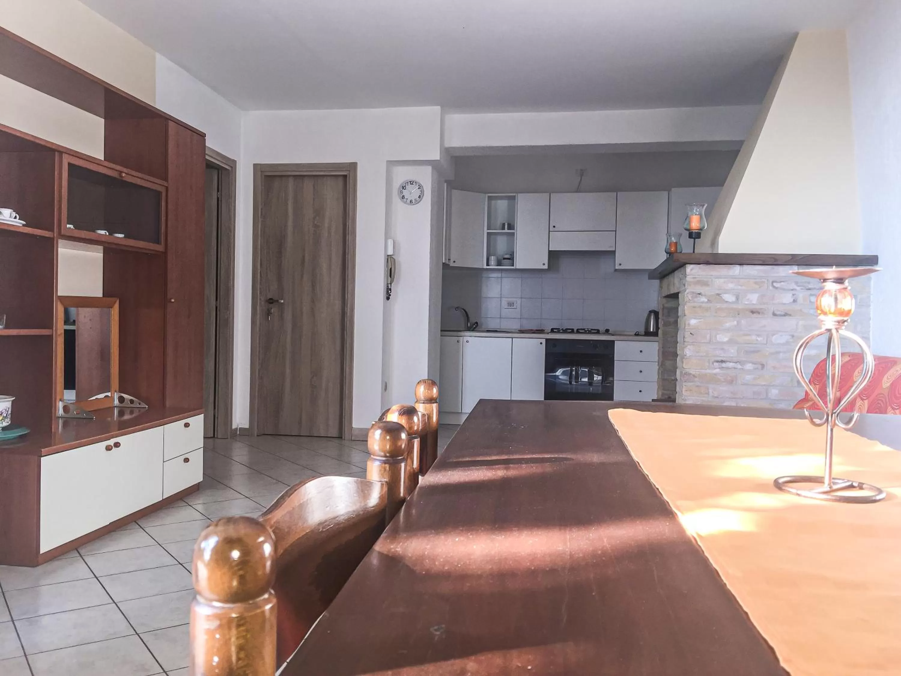 Kitchen or kitchenette in B&B Villa Sophie