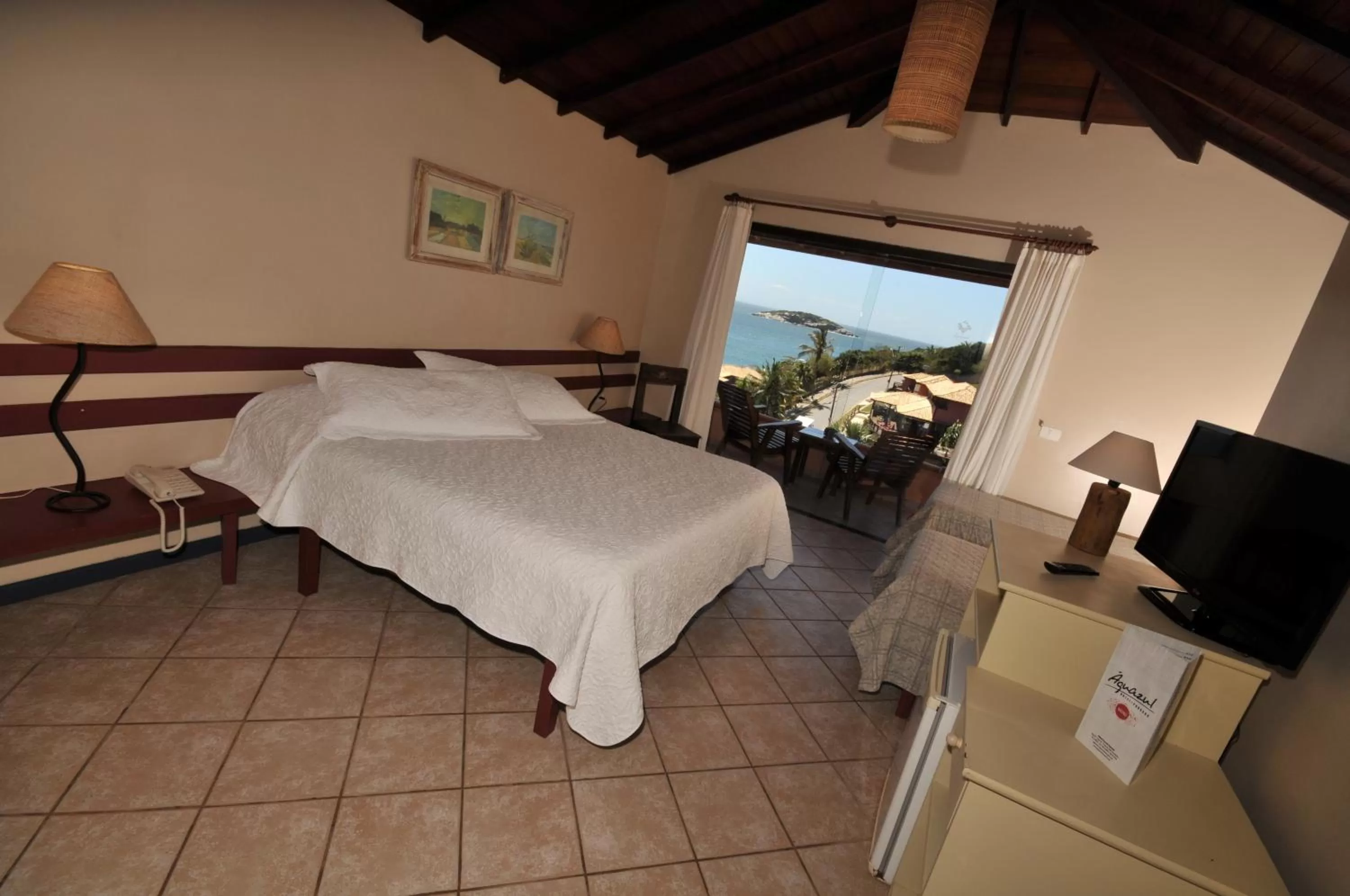 Bed in Aguabúzios Hotel