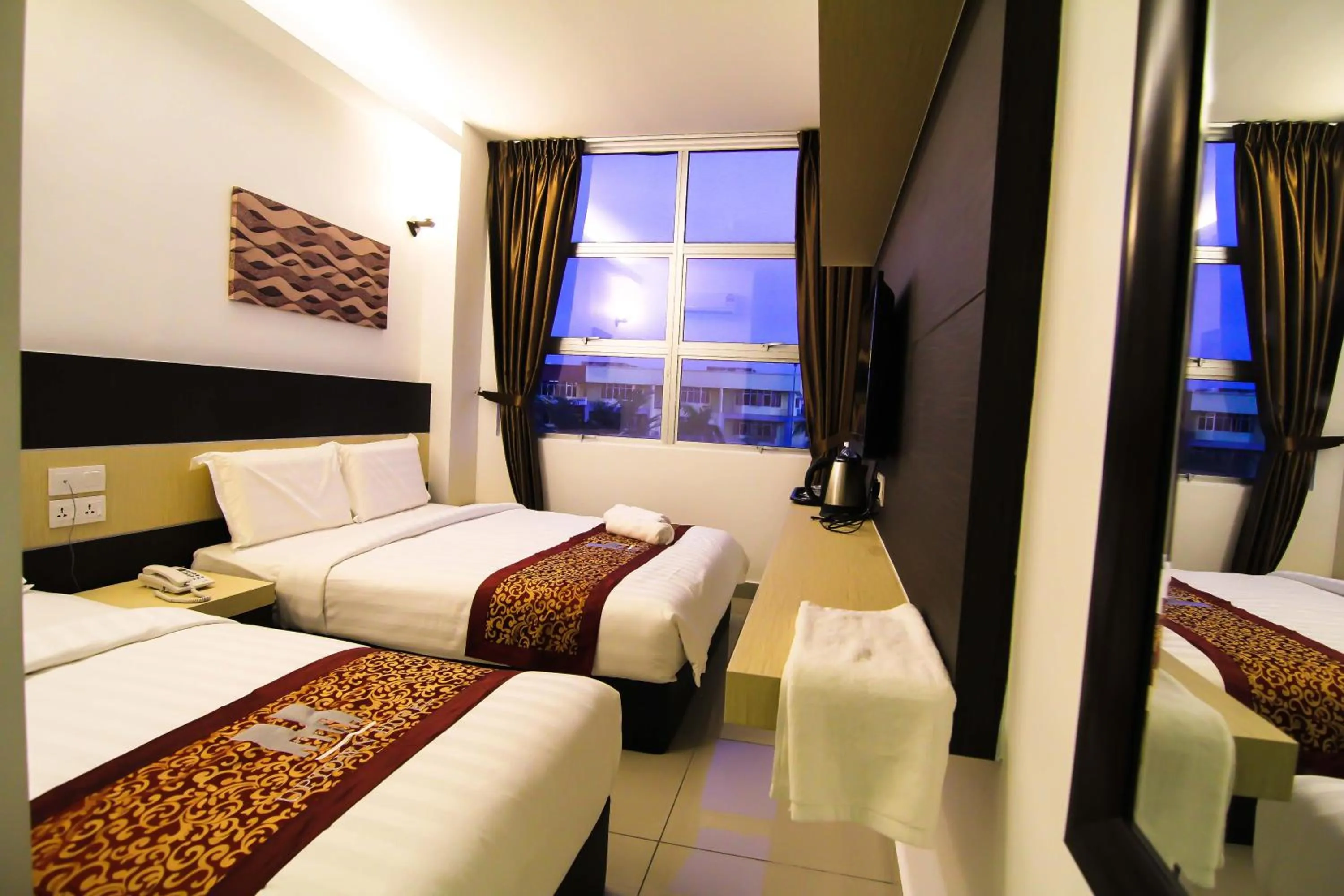 Photo of the whole room, Bed in Uptown Hotel Seremban