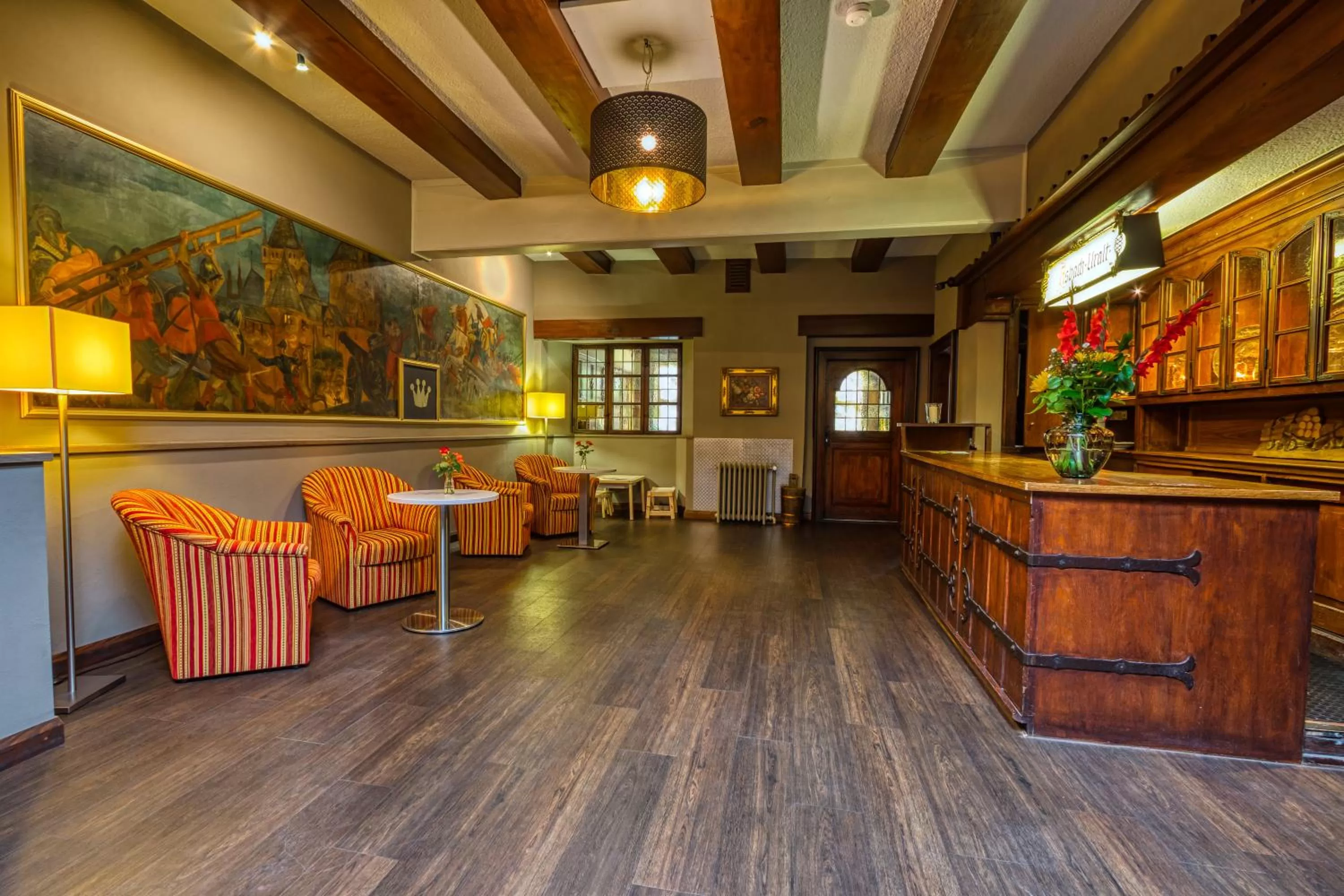 Lobby or reception in Hotel Goldene Krone