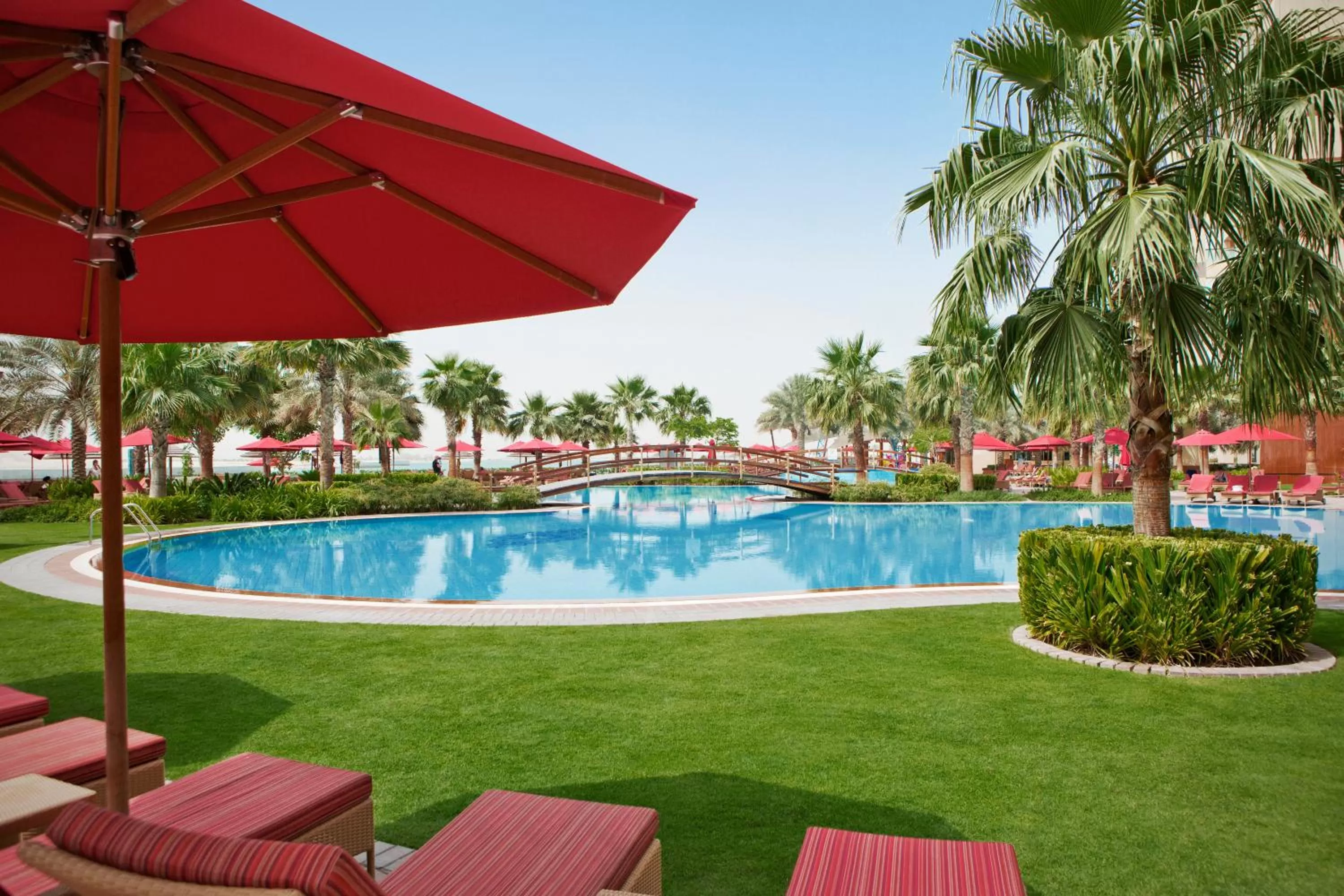 Swimming pool in Khalidiya Palace Rayhaan by Rotana, Abu Dhabi
