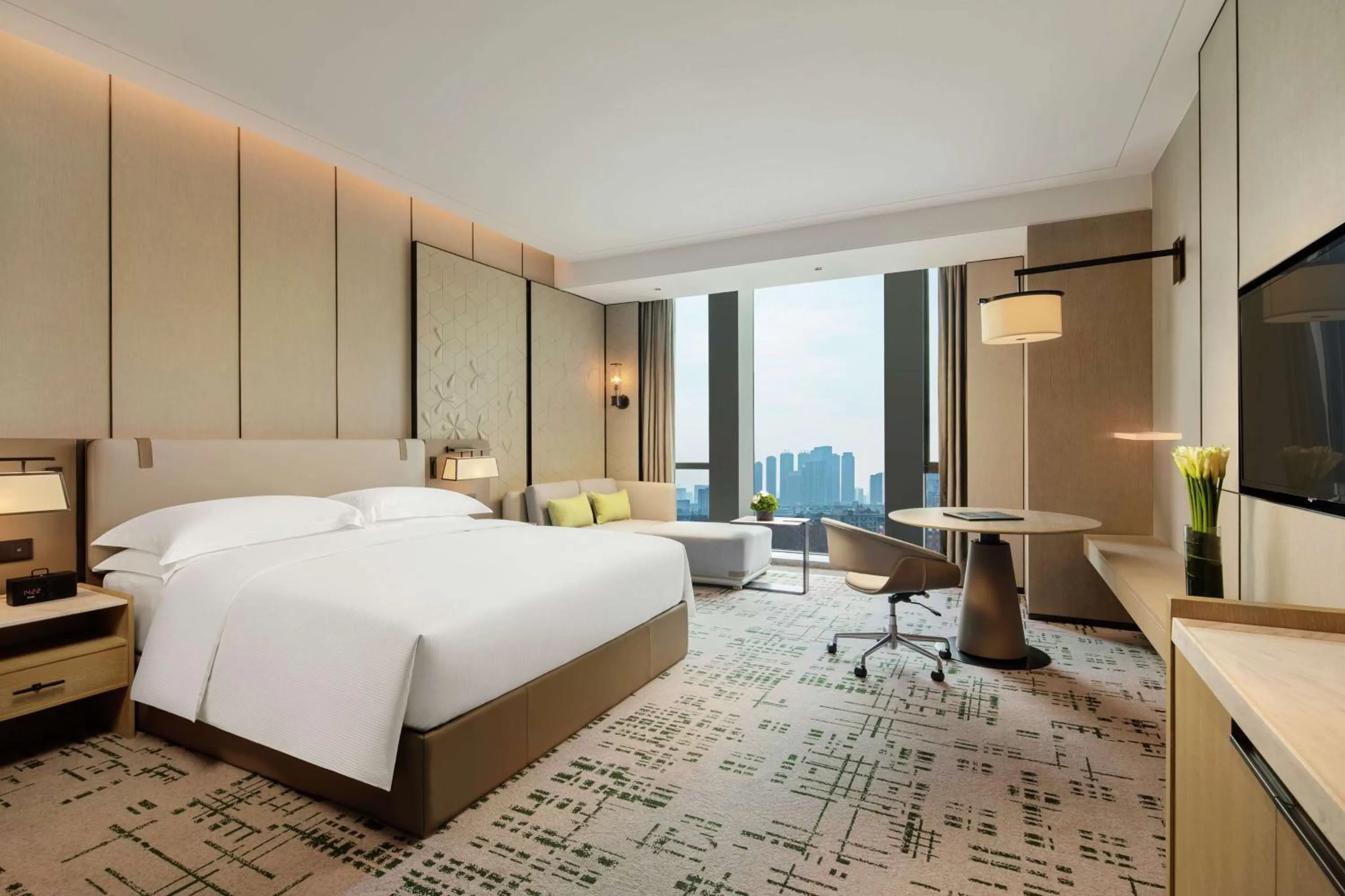 Bed in Hilton Chengdu Chenghua - Close to Panda Base and Chunxi Road