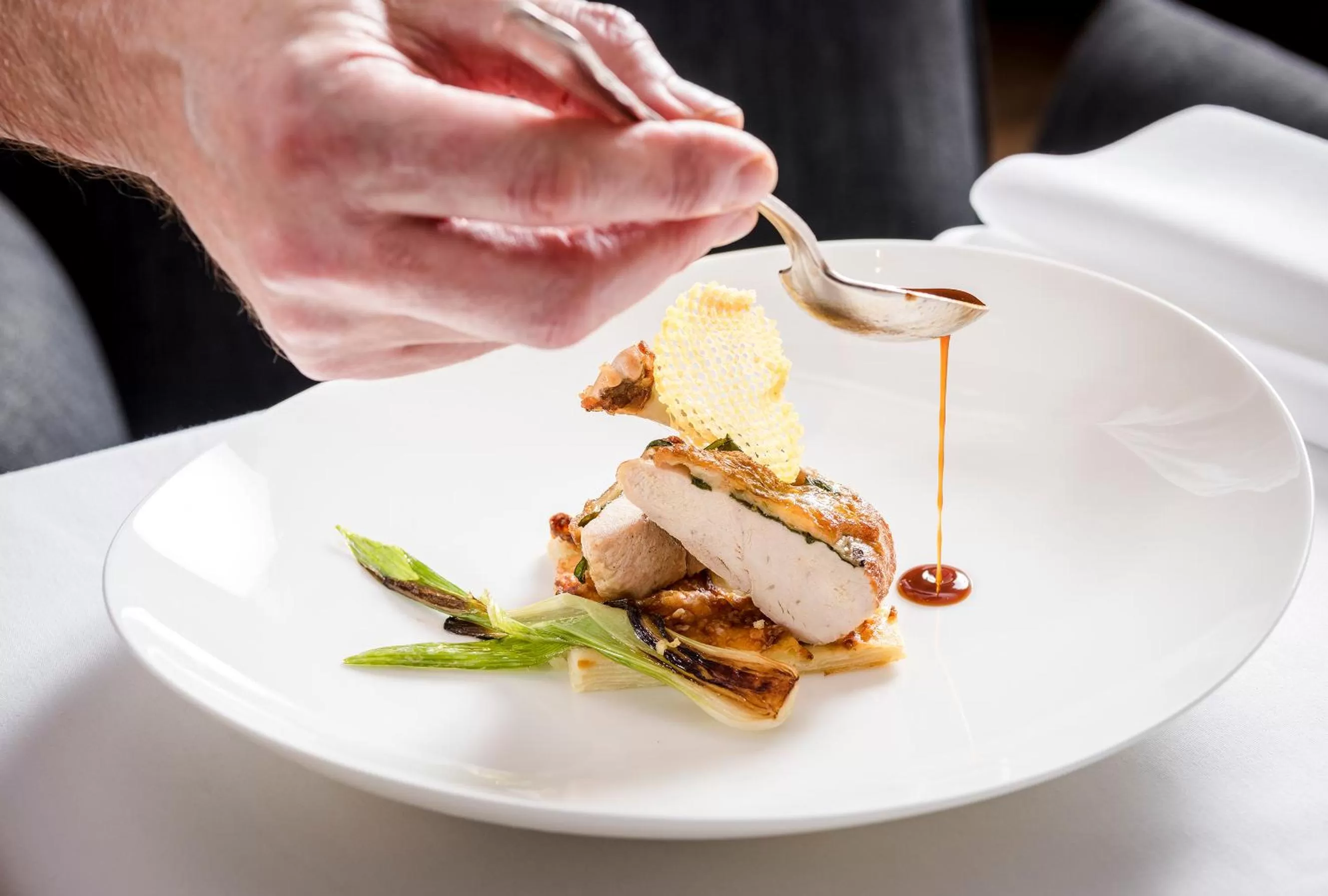 Food close-up in Hotel Der Bär