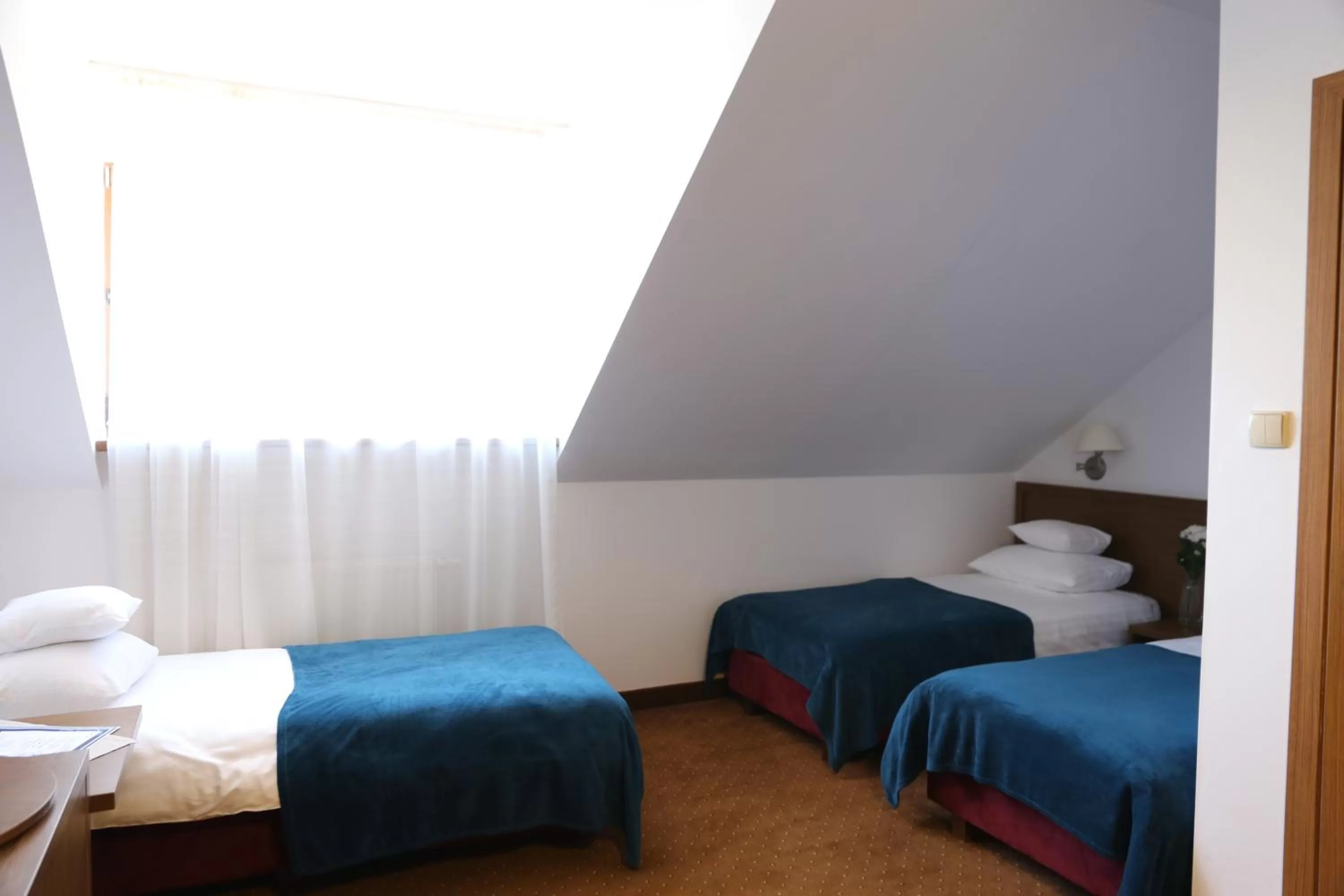 Bed in HOTEL CICHA WODA NIEPORĘT