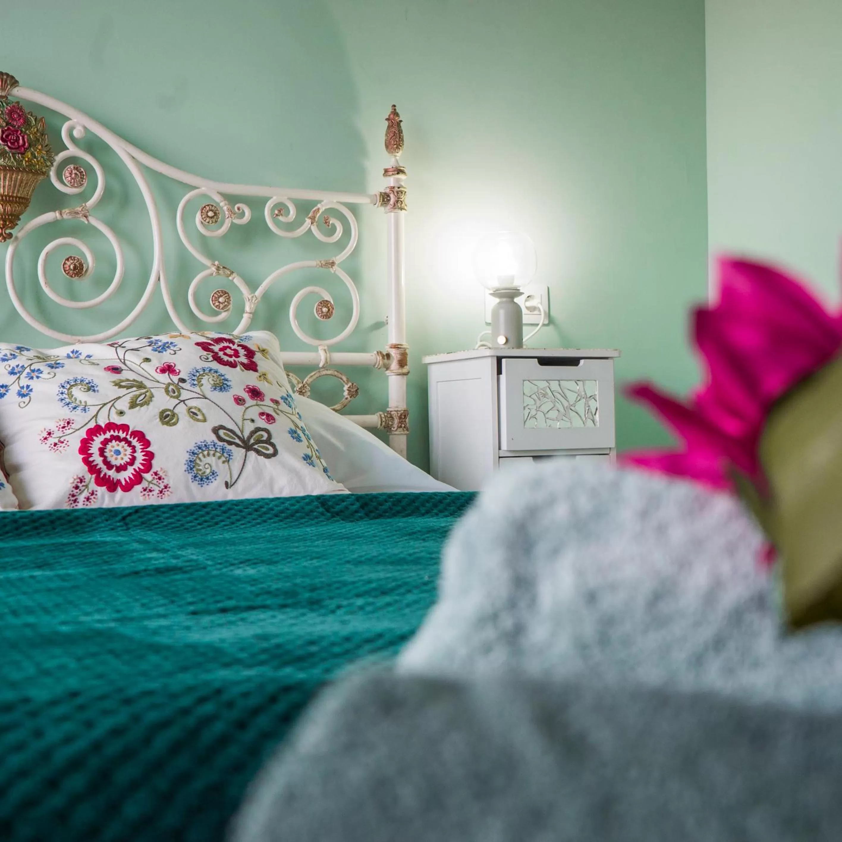 Bed in Cabezo Buñuel Hostal