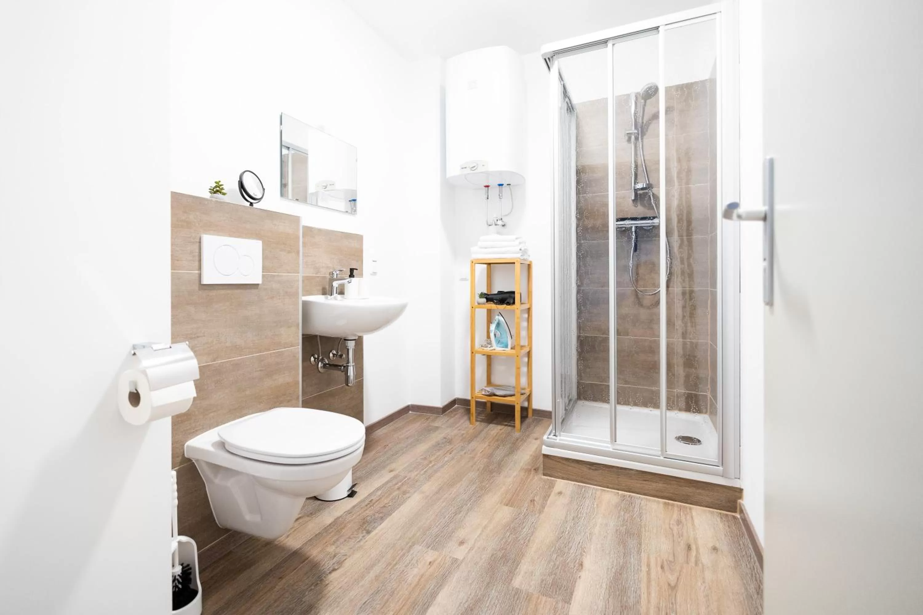 Bathroom in Apartments am Neuen Theater - Altstadt - Zentral - Küche - Wifi - Powered by Ko-Living