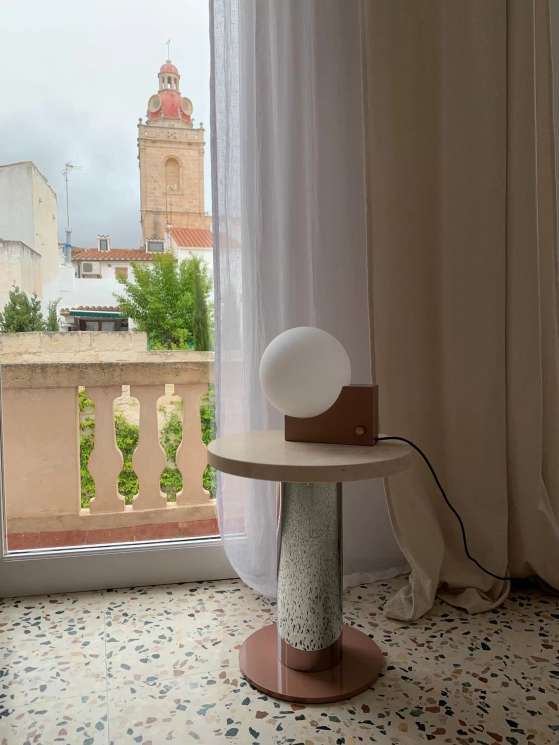 View (from property/room) in Fragile Hotel