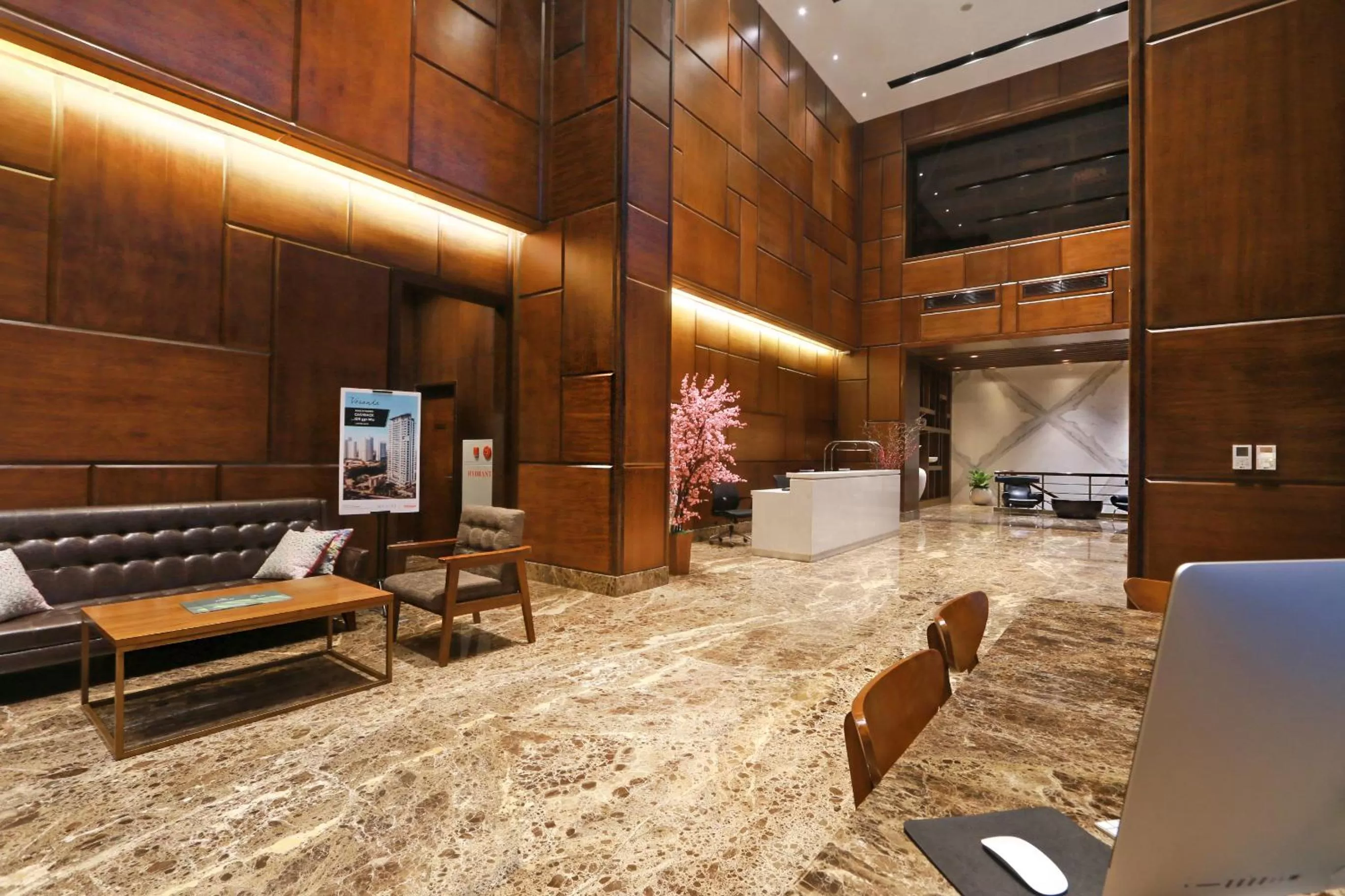 Lobby or reception in Veranda Serviced Residence Puri