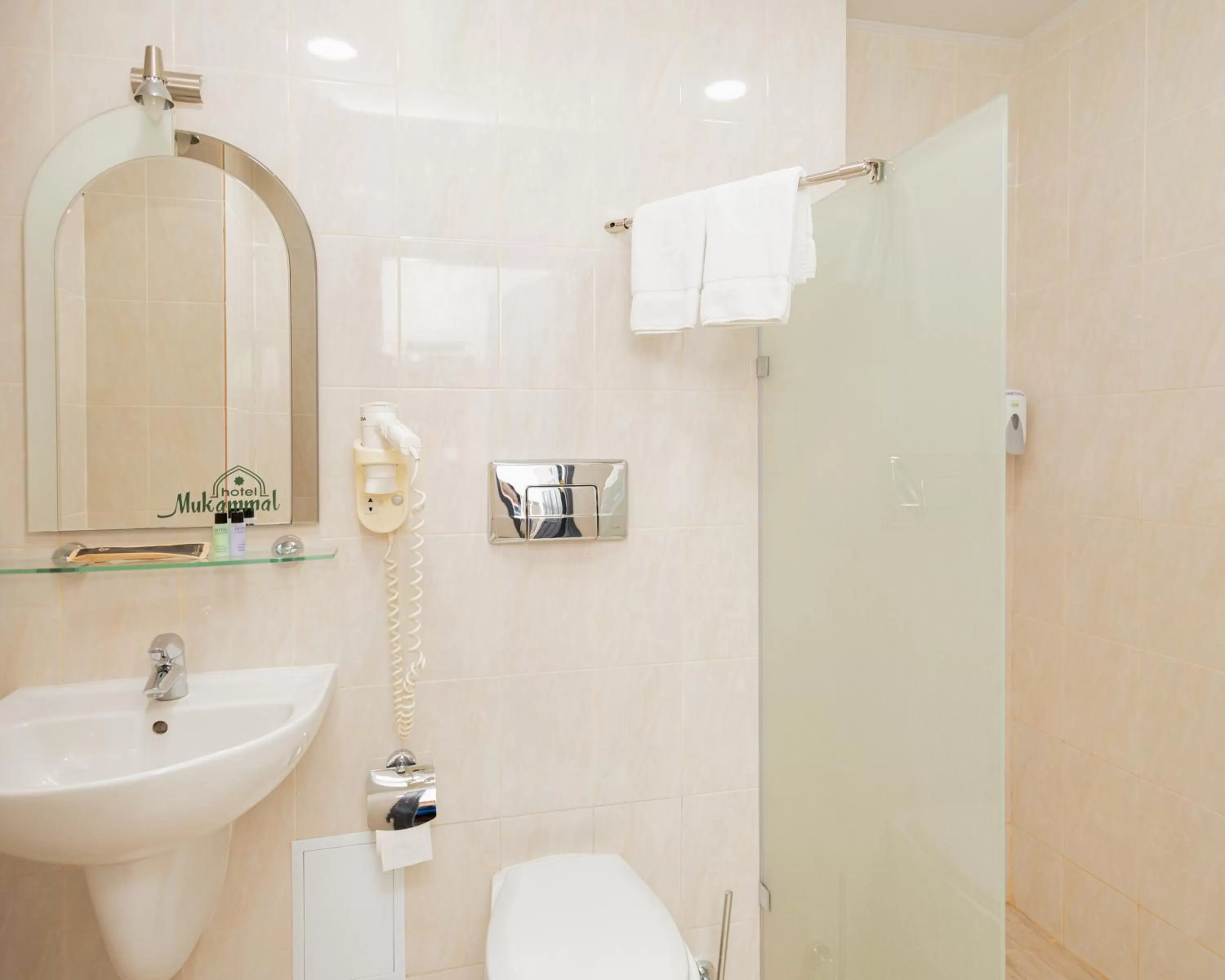 Bathroom in "Rush Hotel"