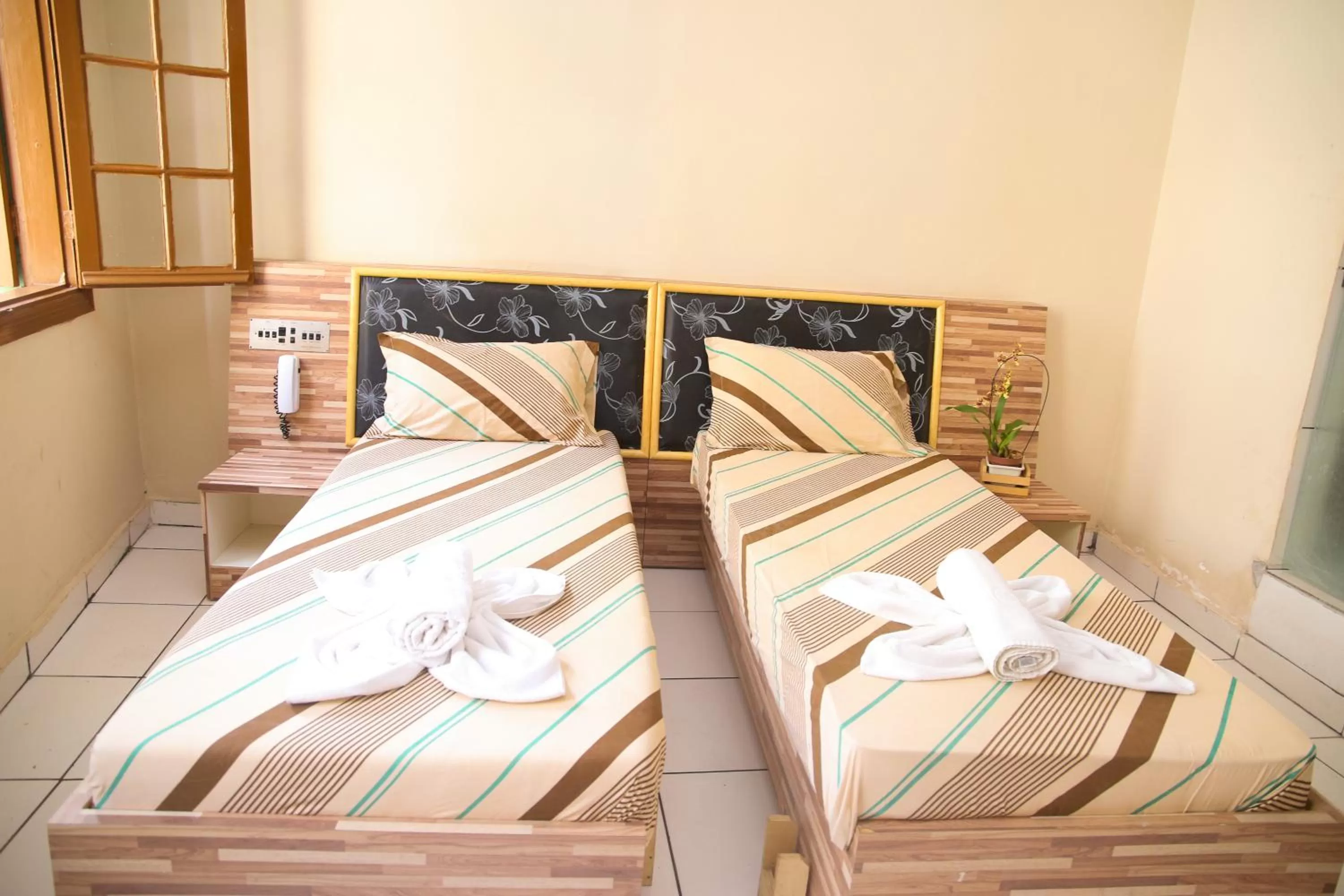 Bed in Hotel Hot Brás