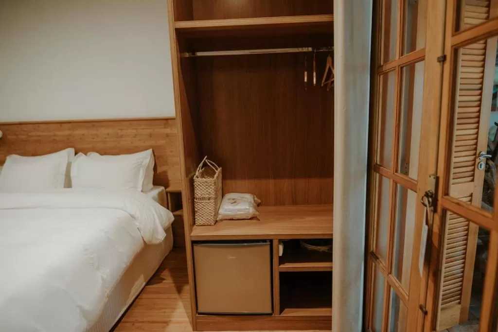 Bed in La Brume Pousada