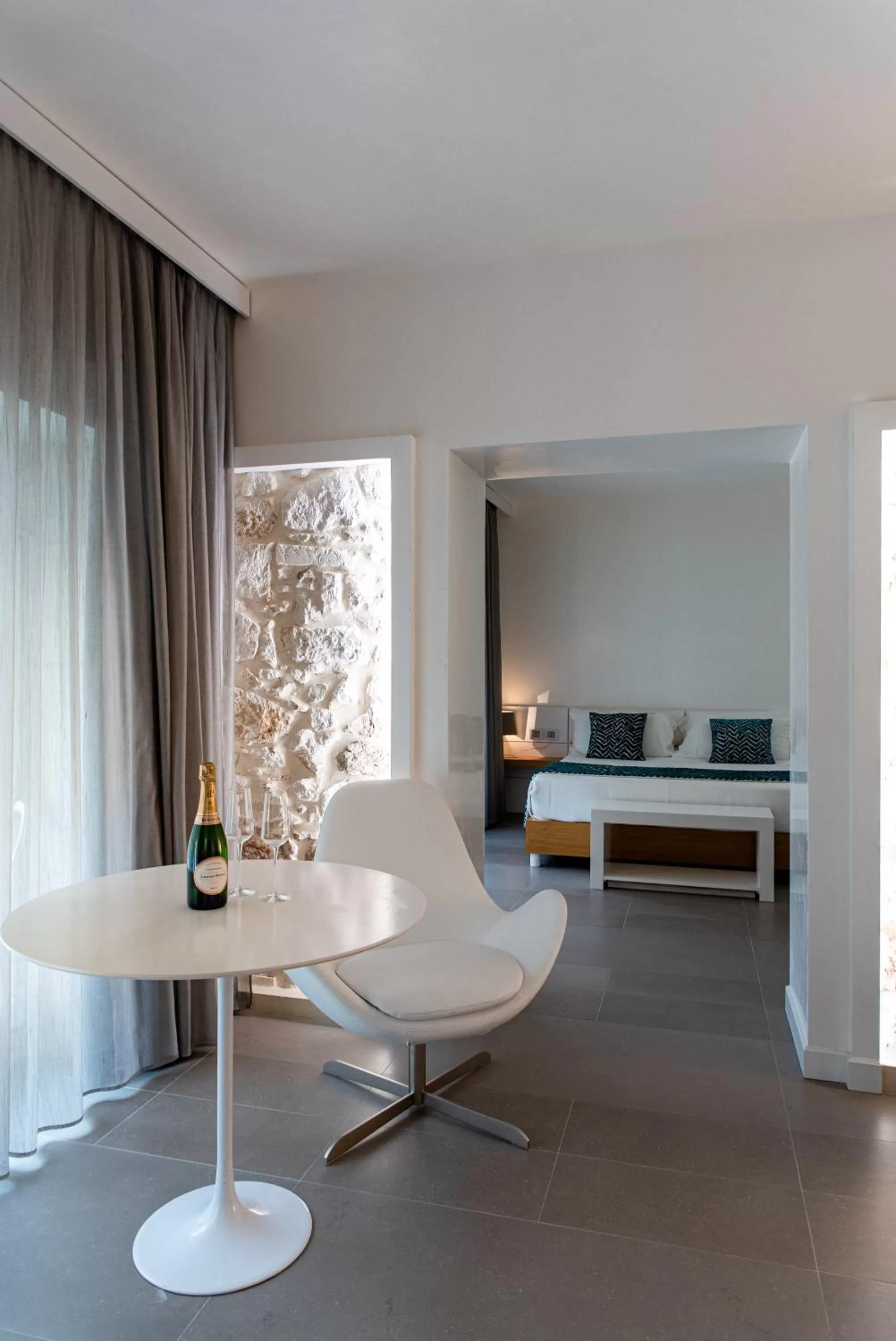 Living room in Caportigia Boutique Hotel