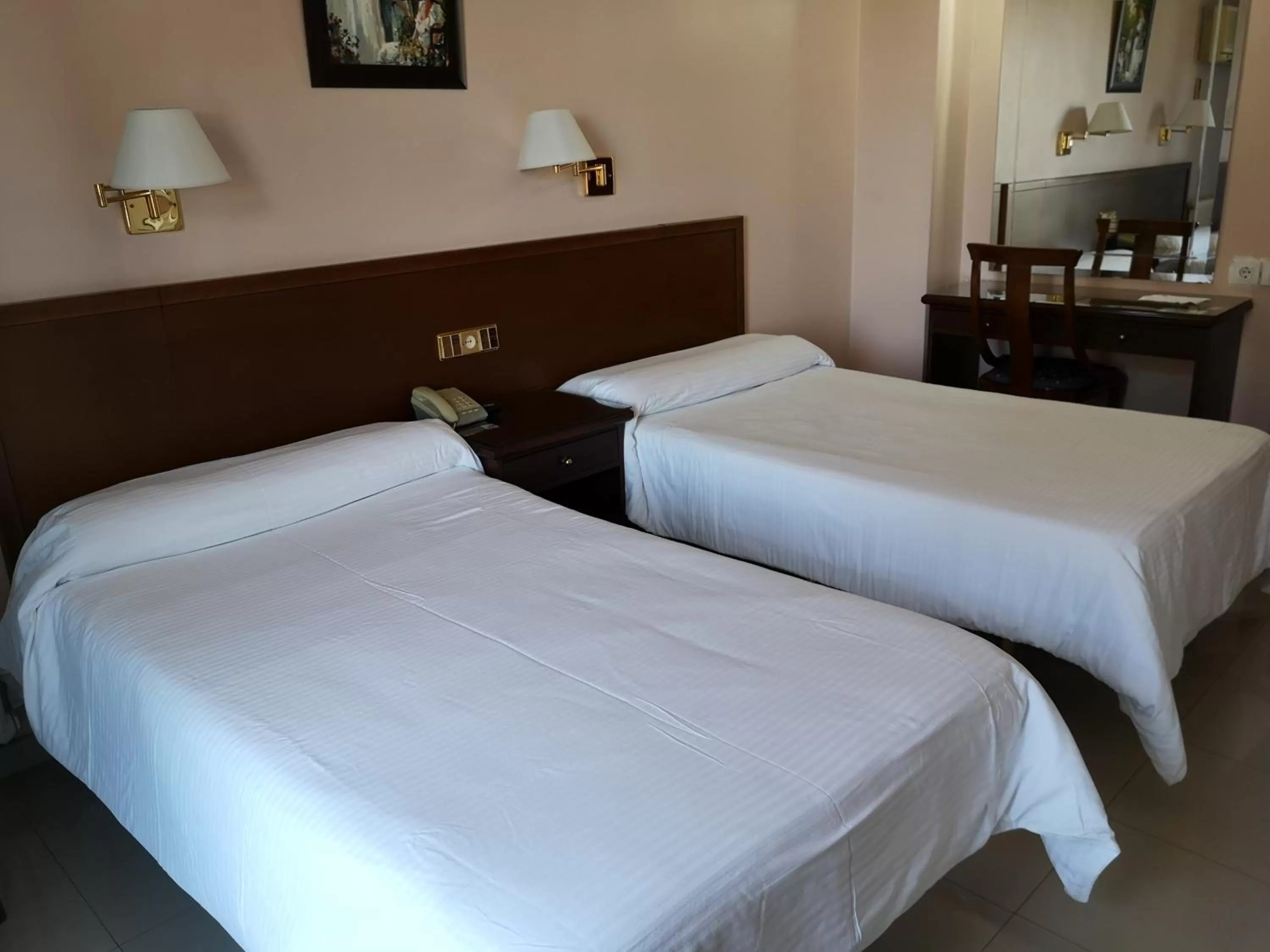 Bed in Hotel Veracruz