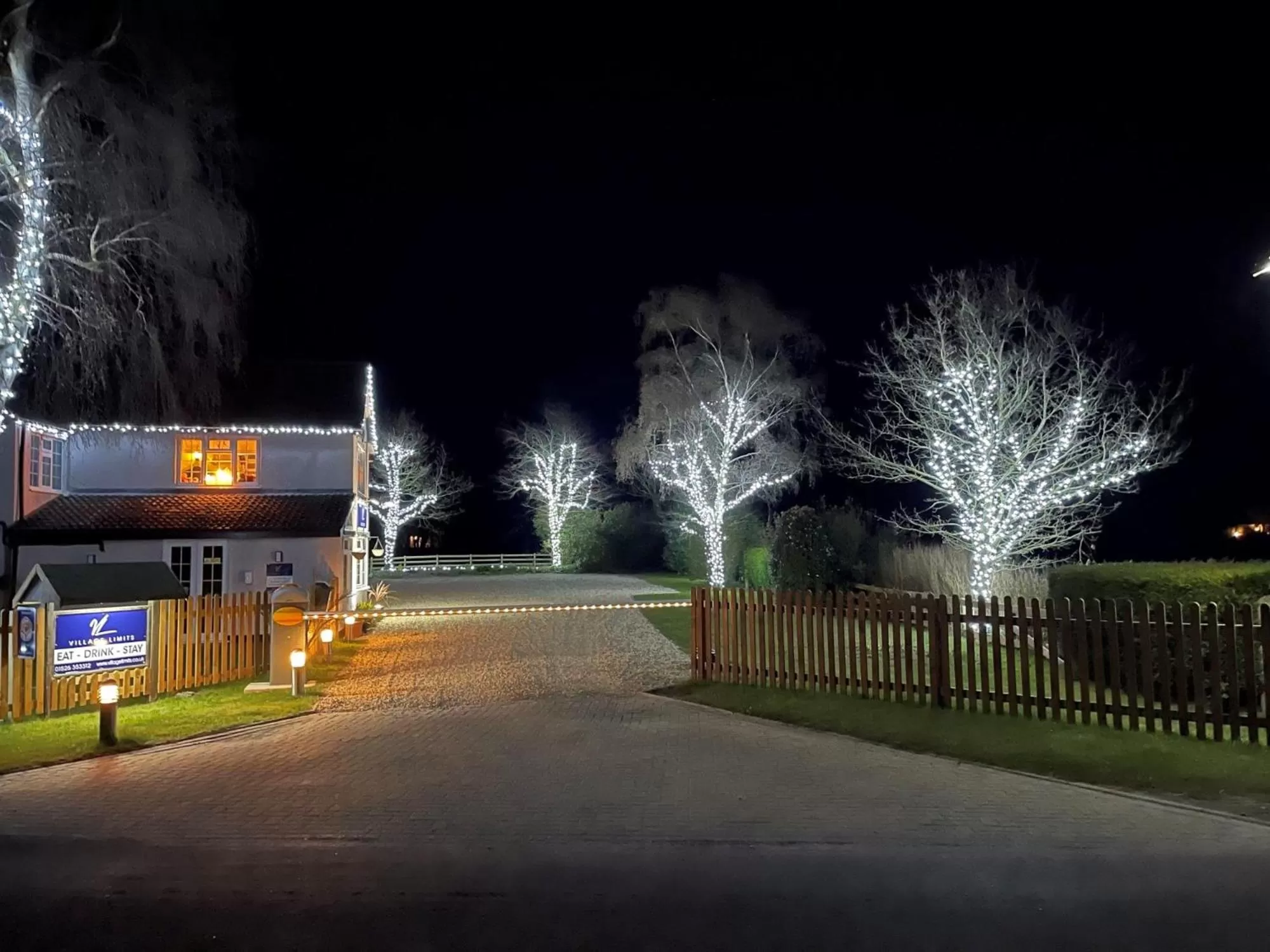 Garden in Village Limits Bed and Breakfast Rooms