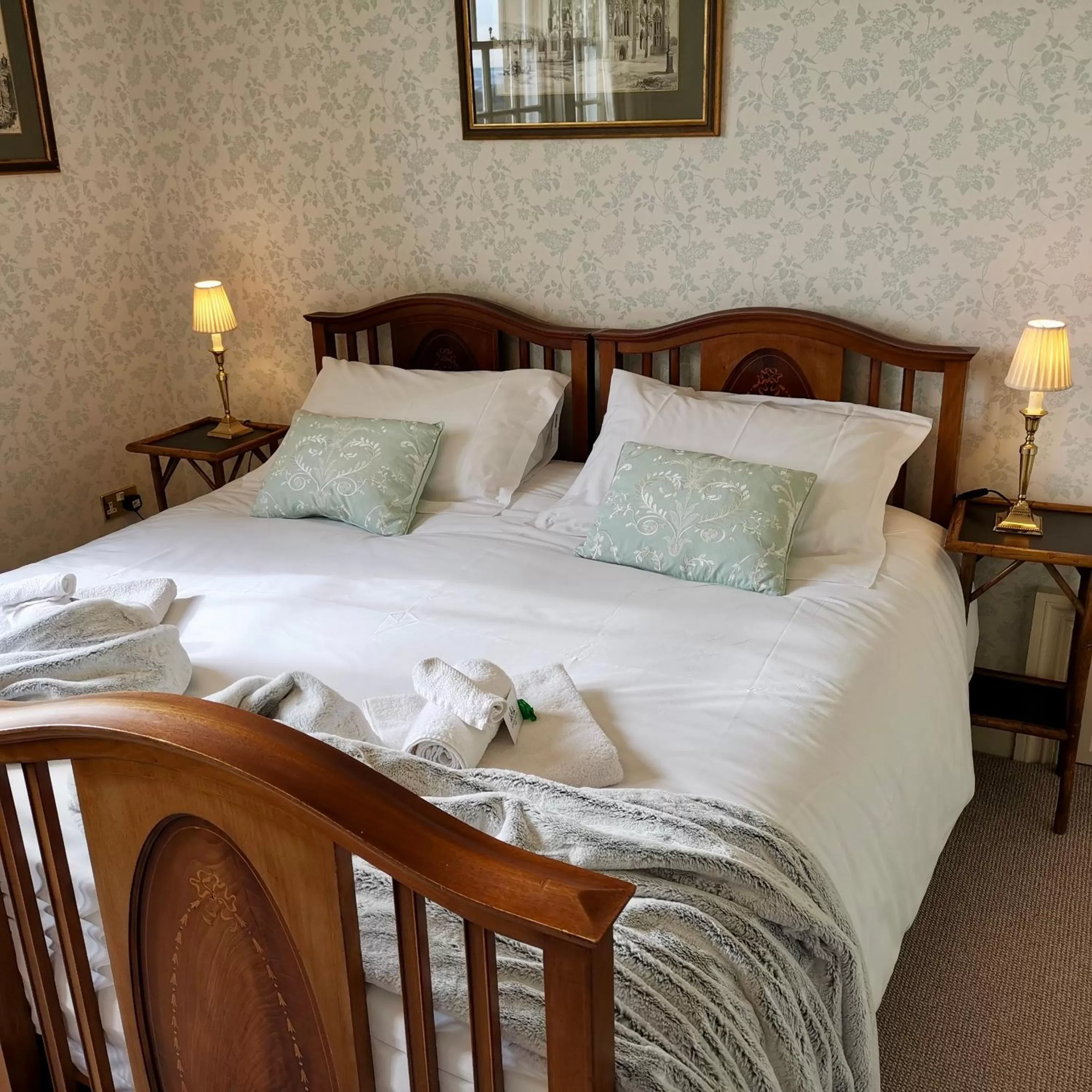 Bedroom, Bed in Bowden House B&B