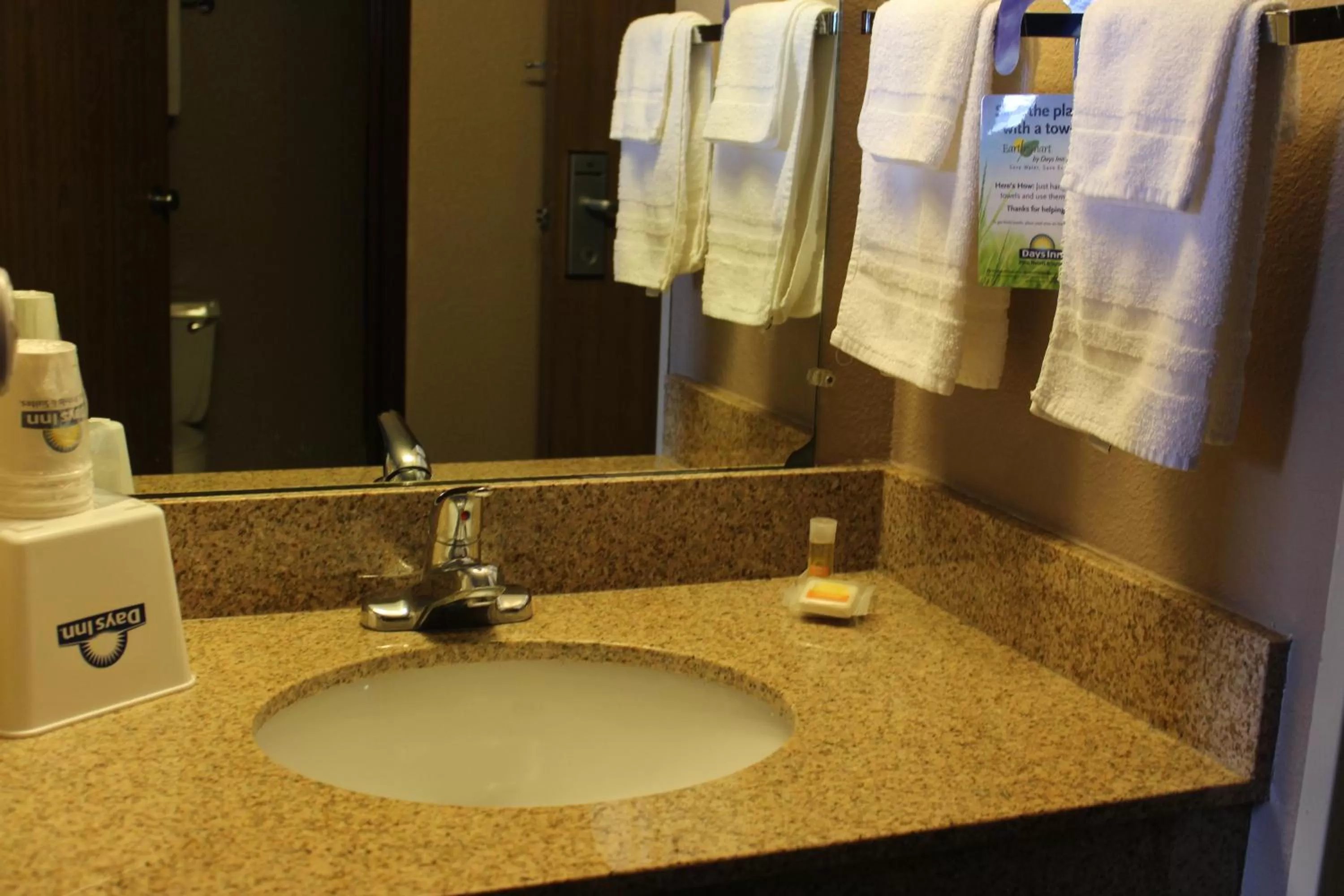 Bathroom in Days Inn by Wyndham Watertown