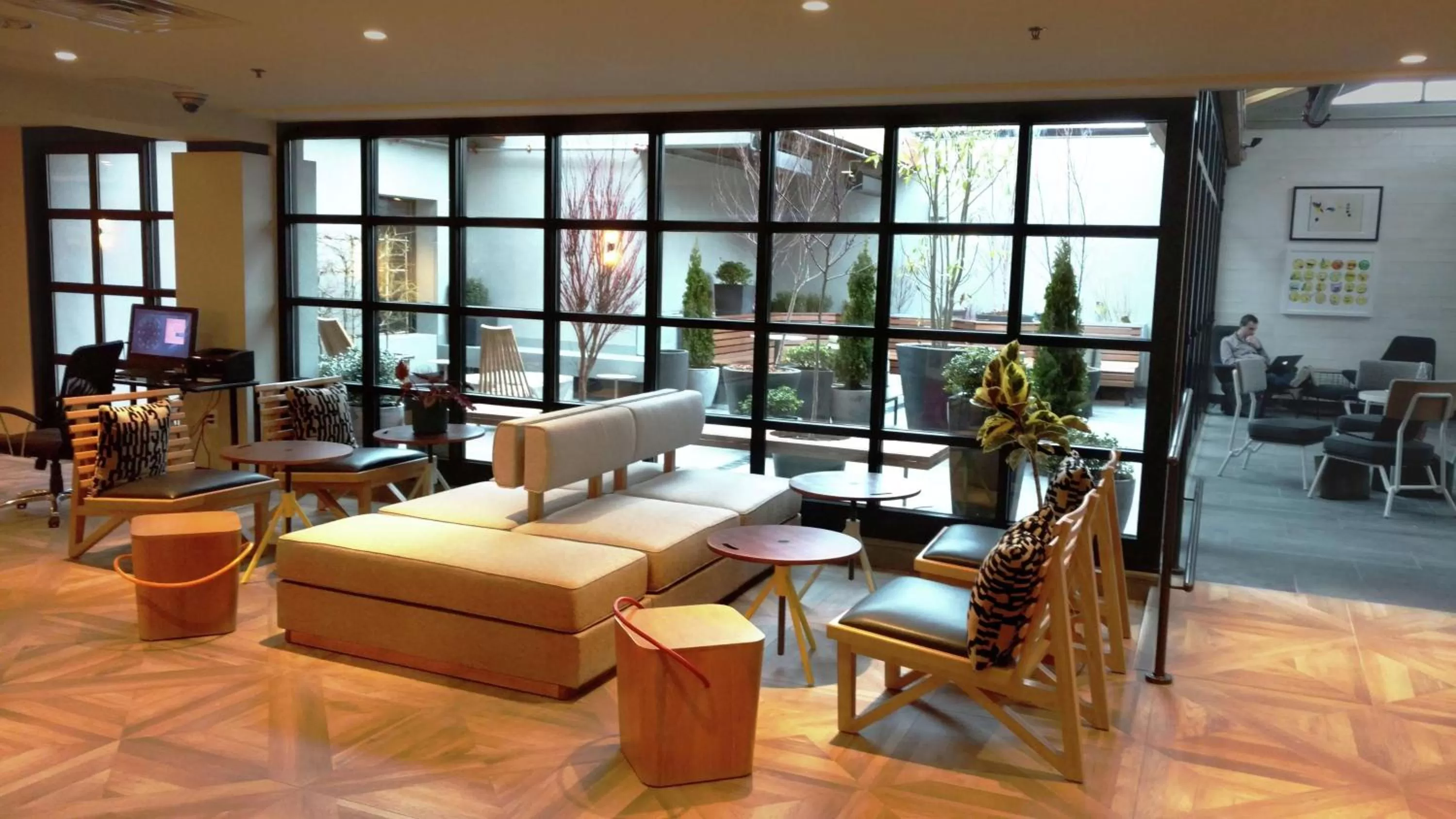 Lobby or reception in Freepoint Hotel Cambridge, Tapestry Collection by Hilton