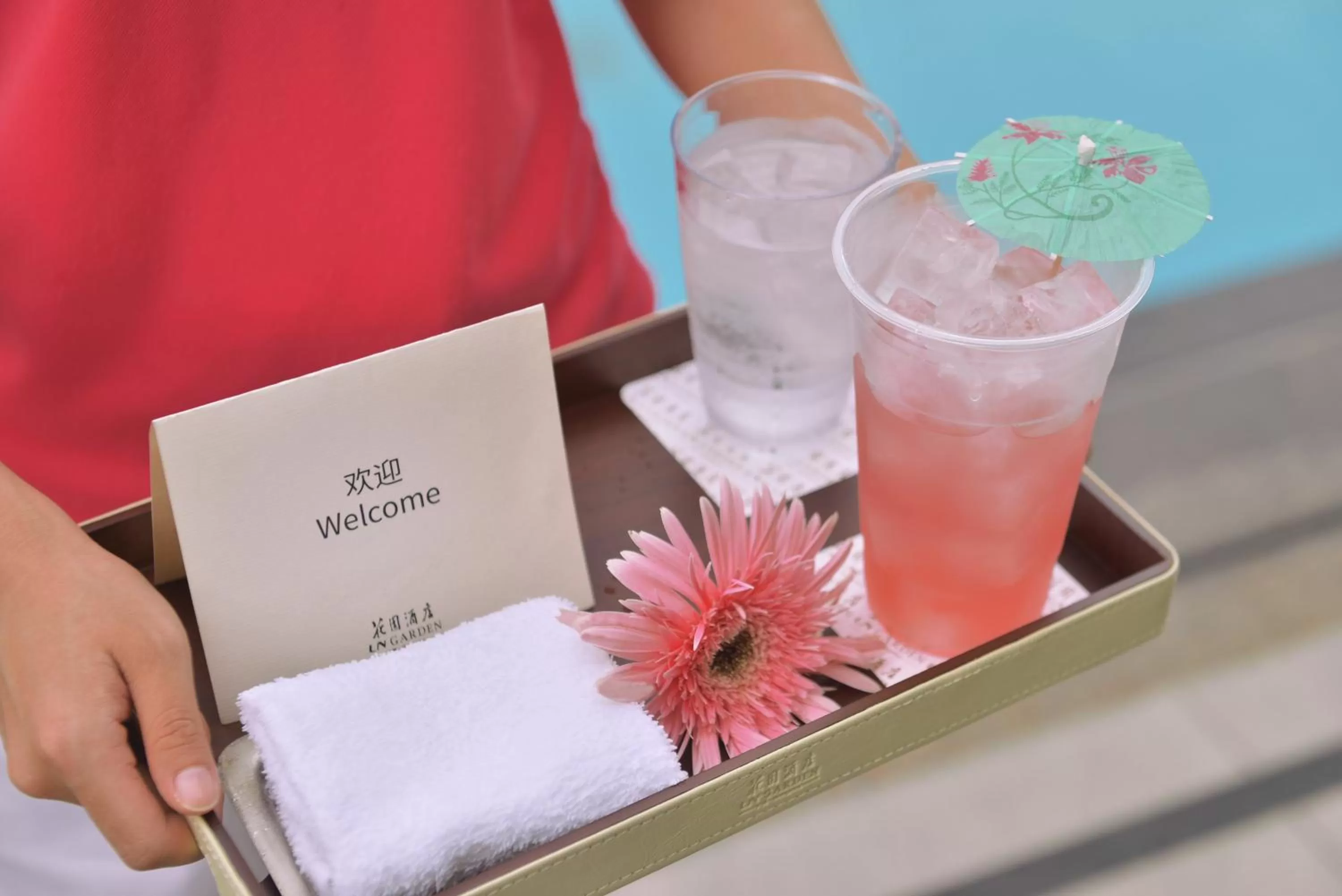 Swimming pool in The Garden Hotel Guangzhou