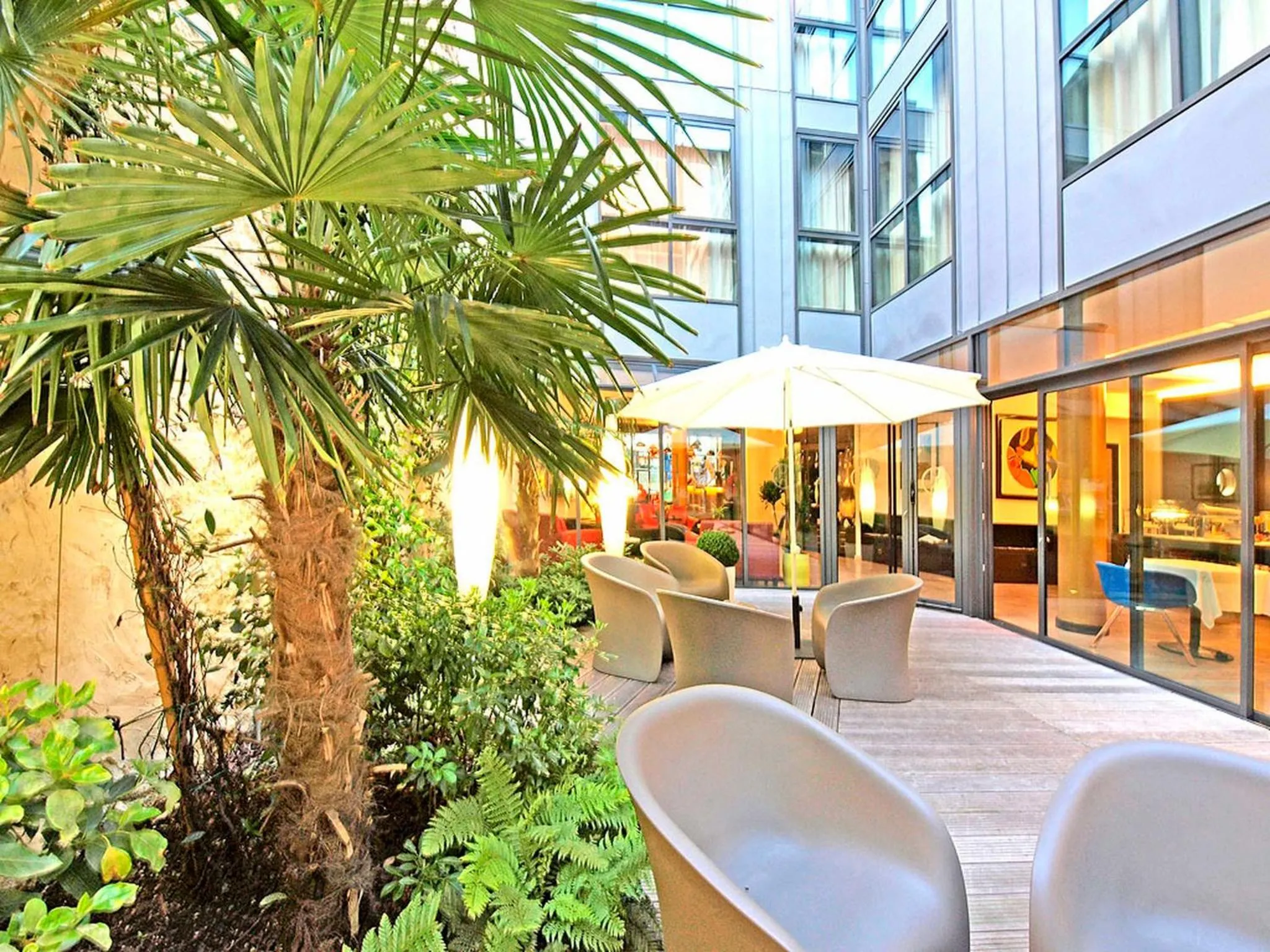 Decorative detail in Hôtel Hor Europe