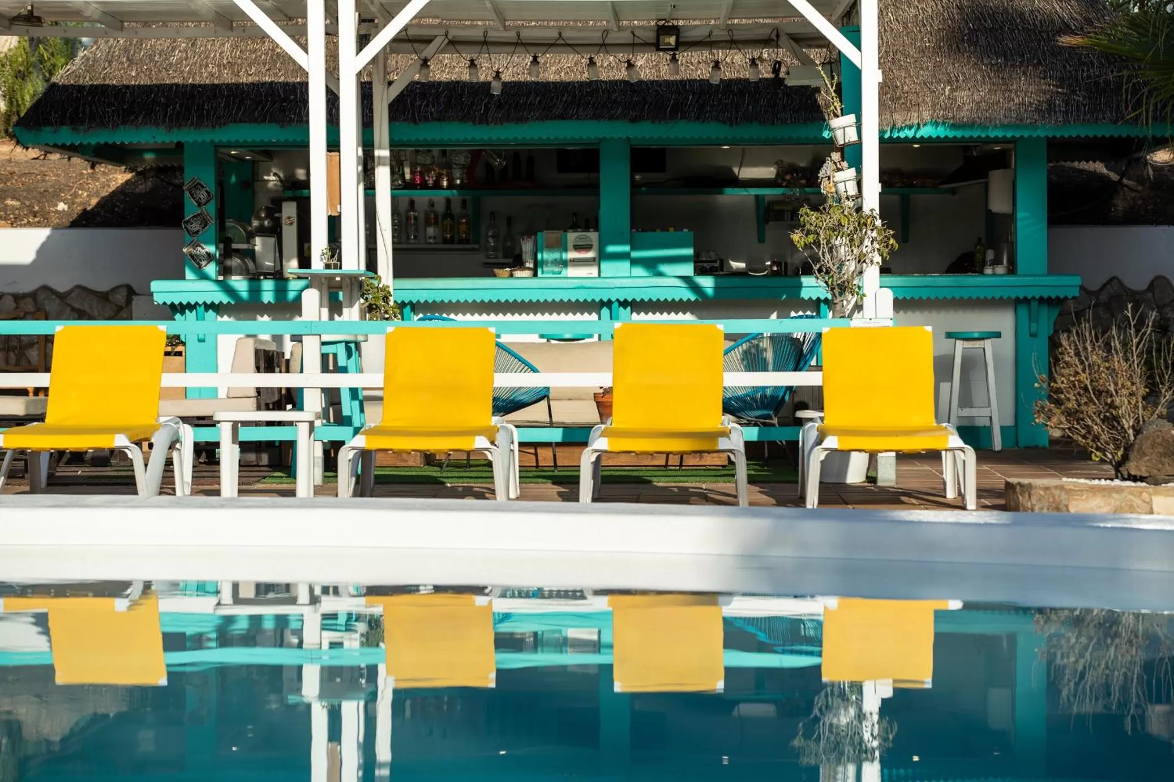 Lounge or bar in Fuentepark Apartments