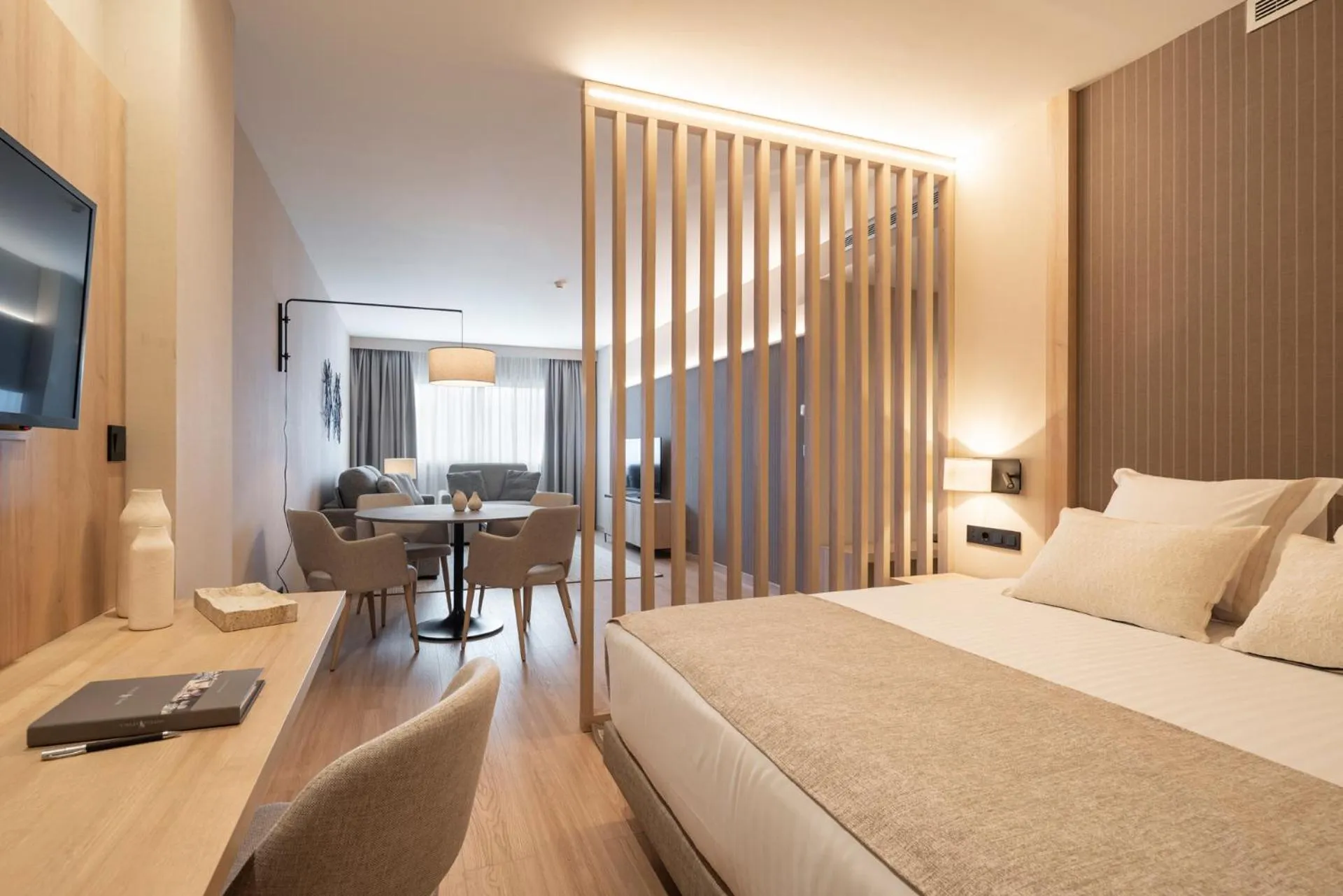 Photo of the whole room, Bed in Aparthotel Attica21 As Galeras