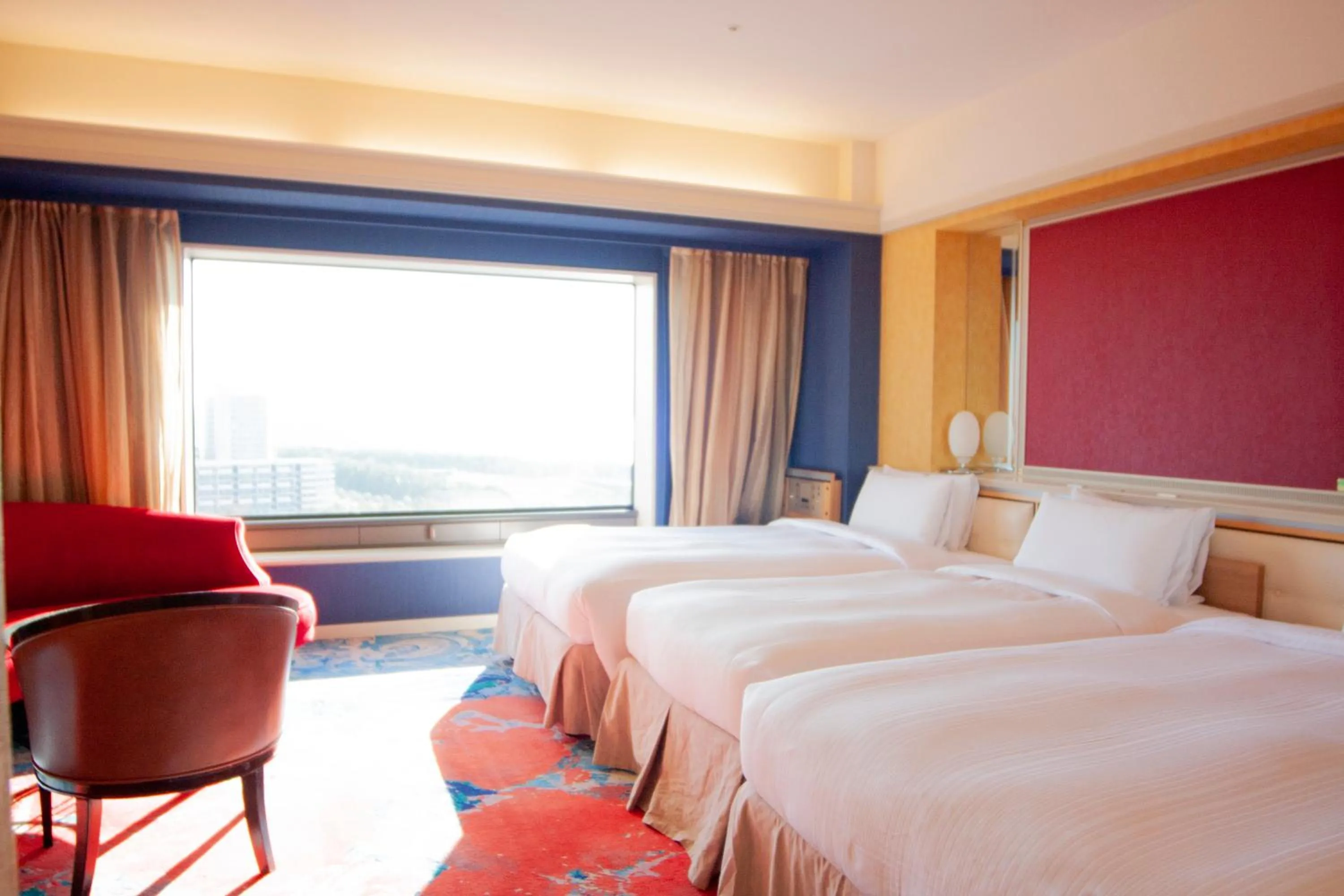 Bed in Hotel New Otani Makuhari