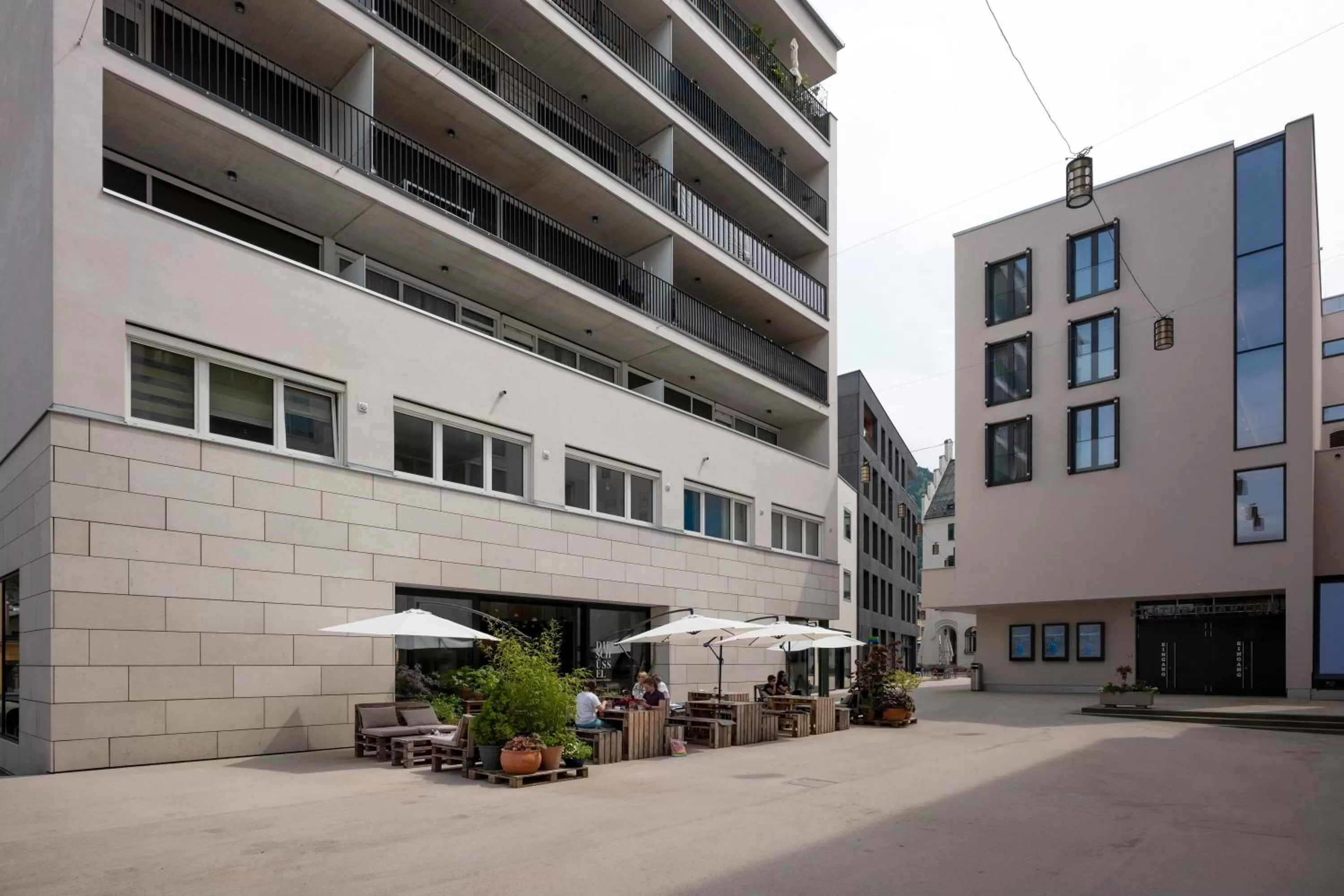 Property Building in Private Living Apartments