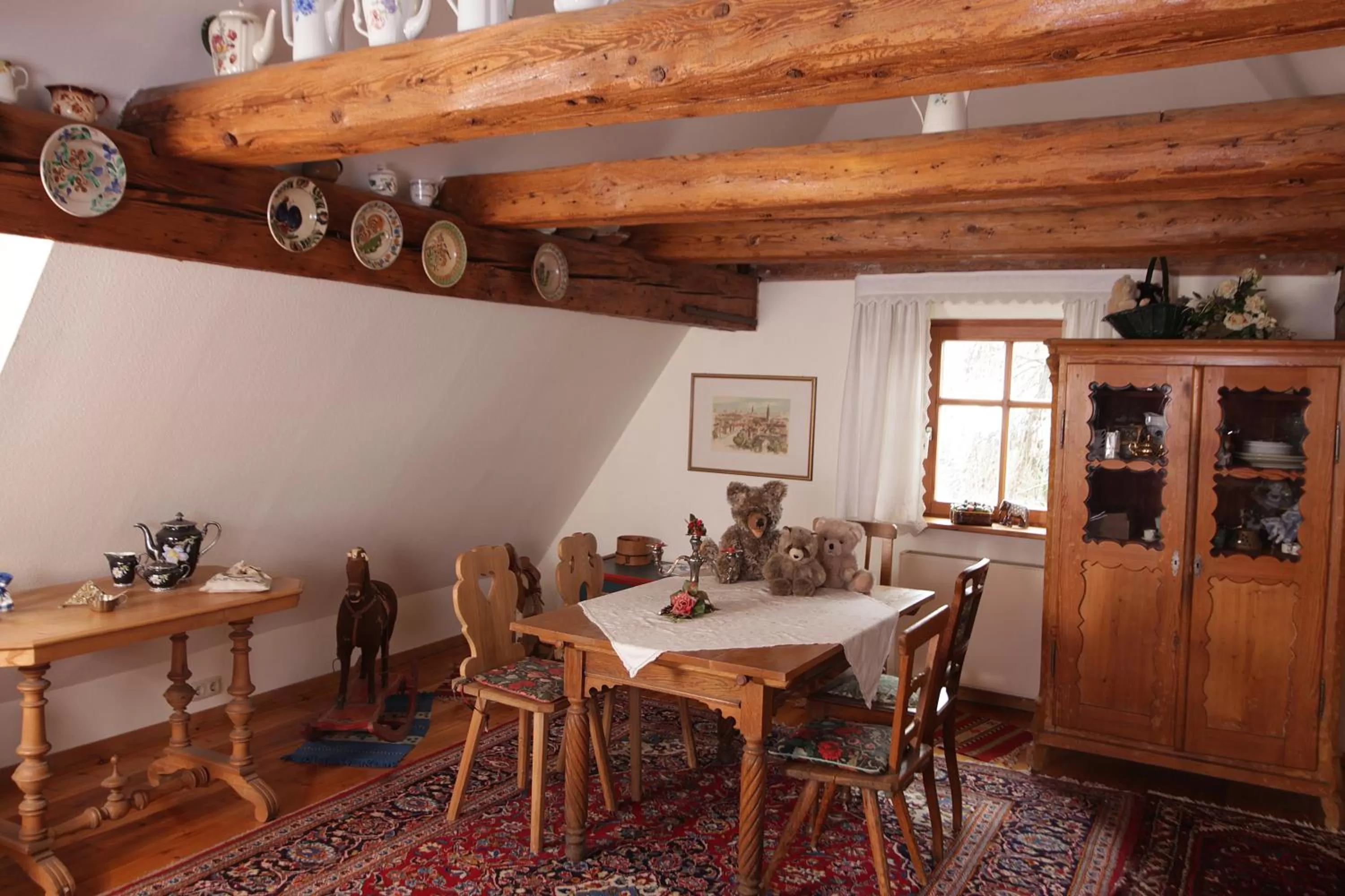 Communal lounge/ TV room in Hotel und Gasthof Ritter St. Georg