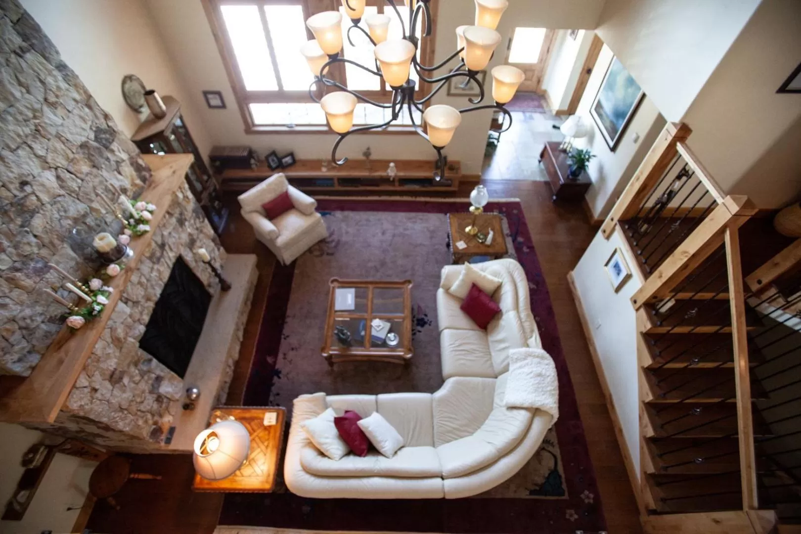 Living room, Seating Area in Chalet Val d'Isere