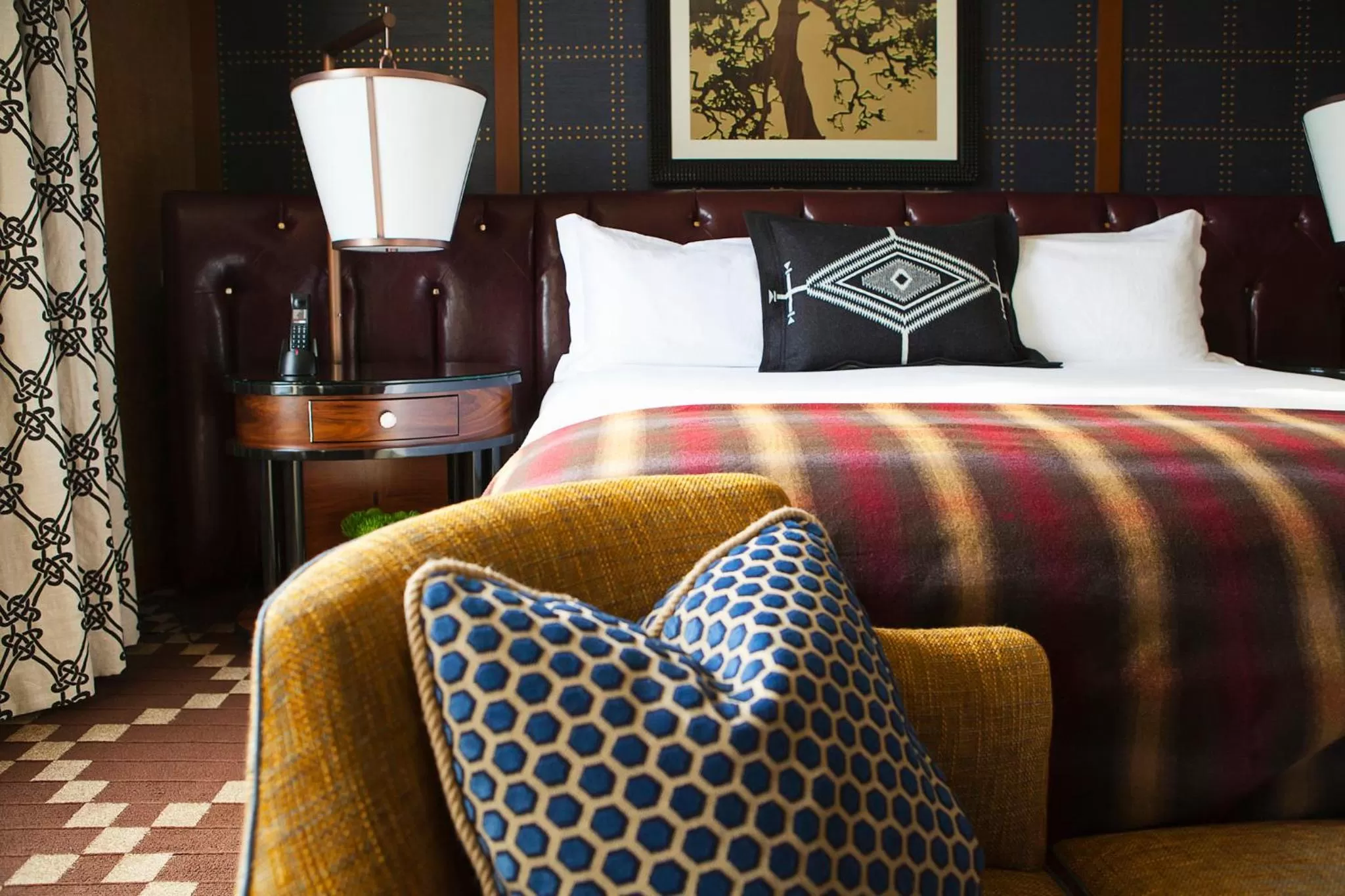 Bedroom, Bed in Kimpton Riverplace Hotel by IHG