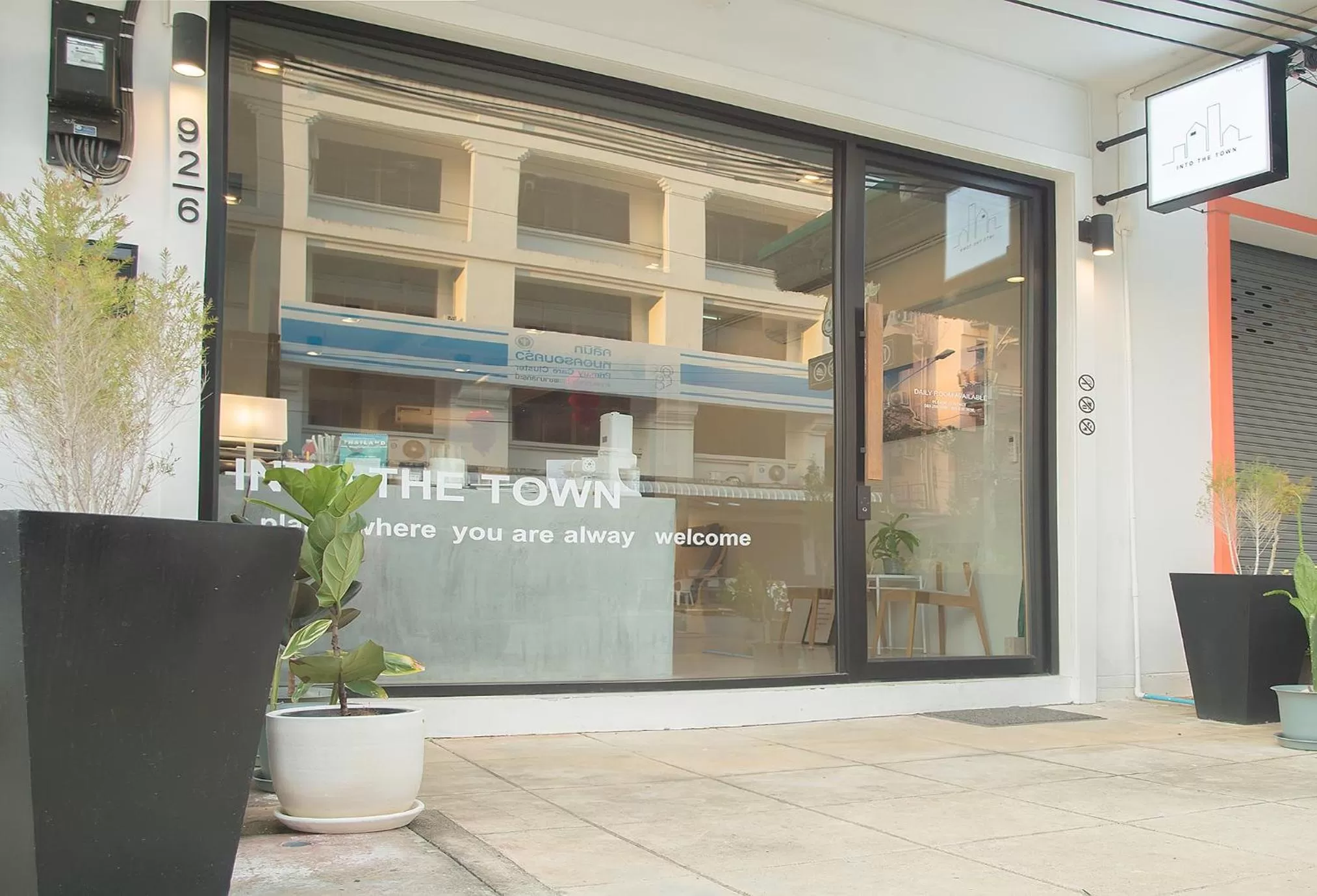 Property building in Into the town krabi