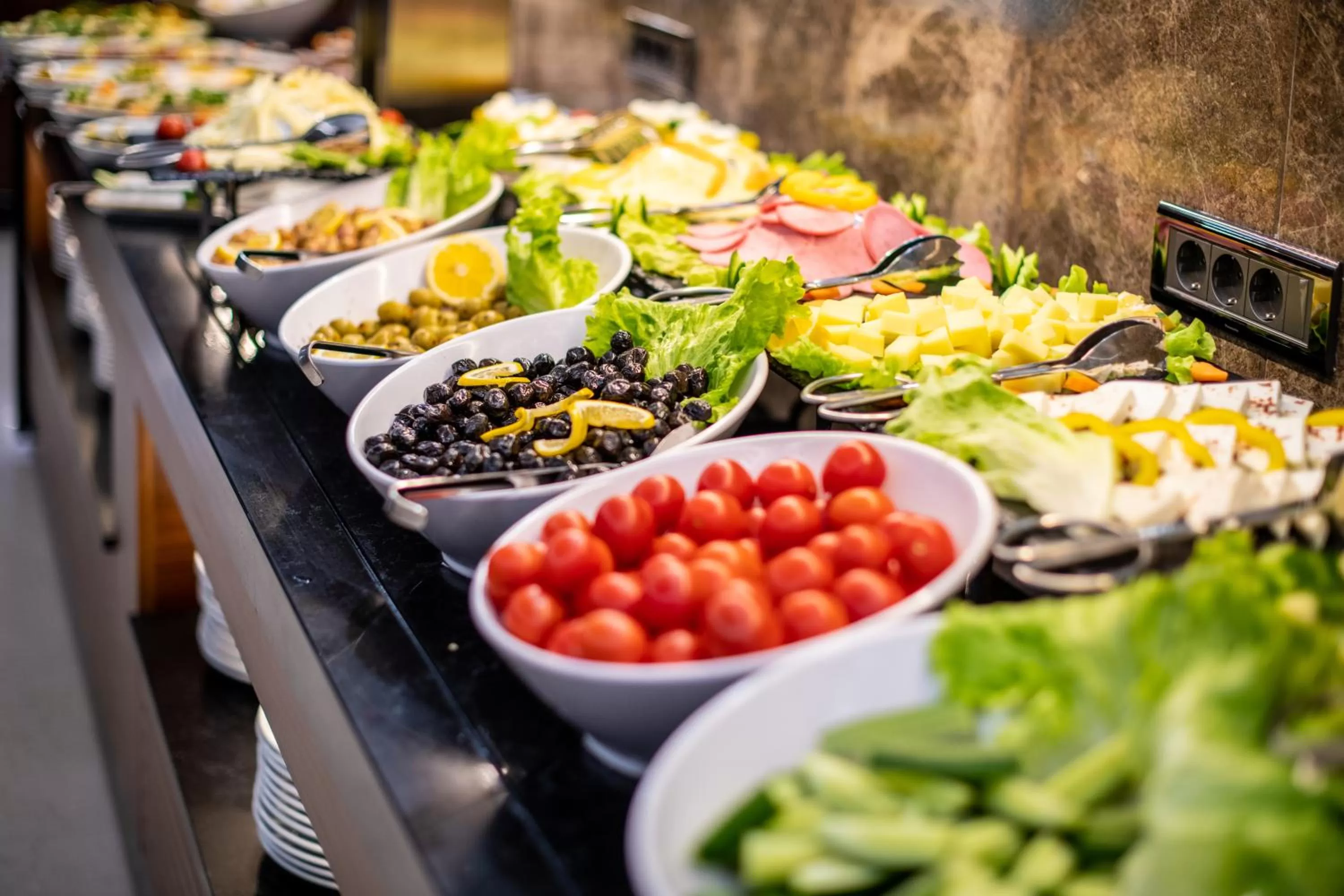 Breakfast in Aprilis Deluxe Hotel