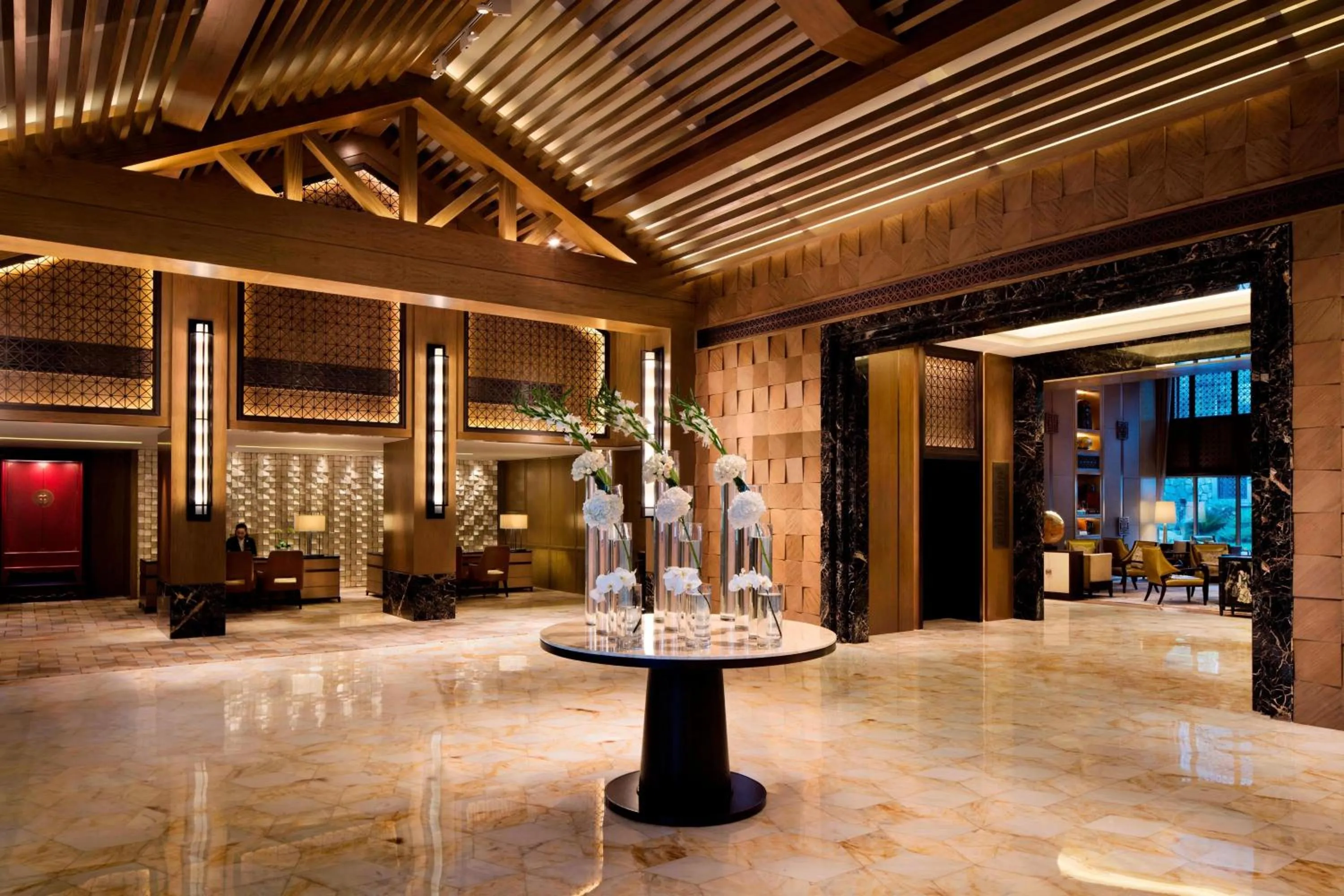 Lobby or reception in JW Marriott Hotel Zhejiang Anji