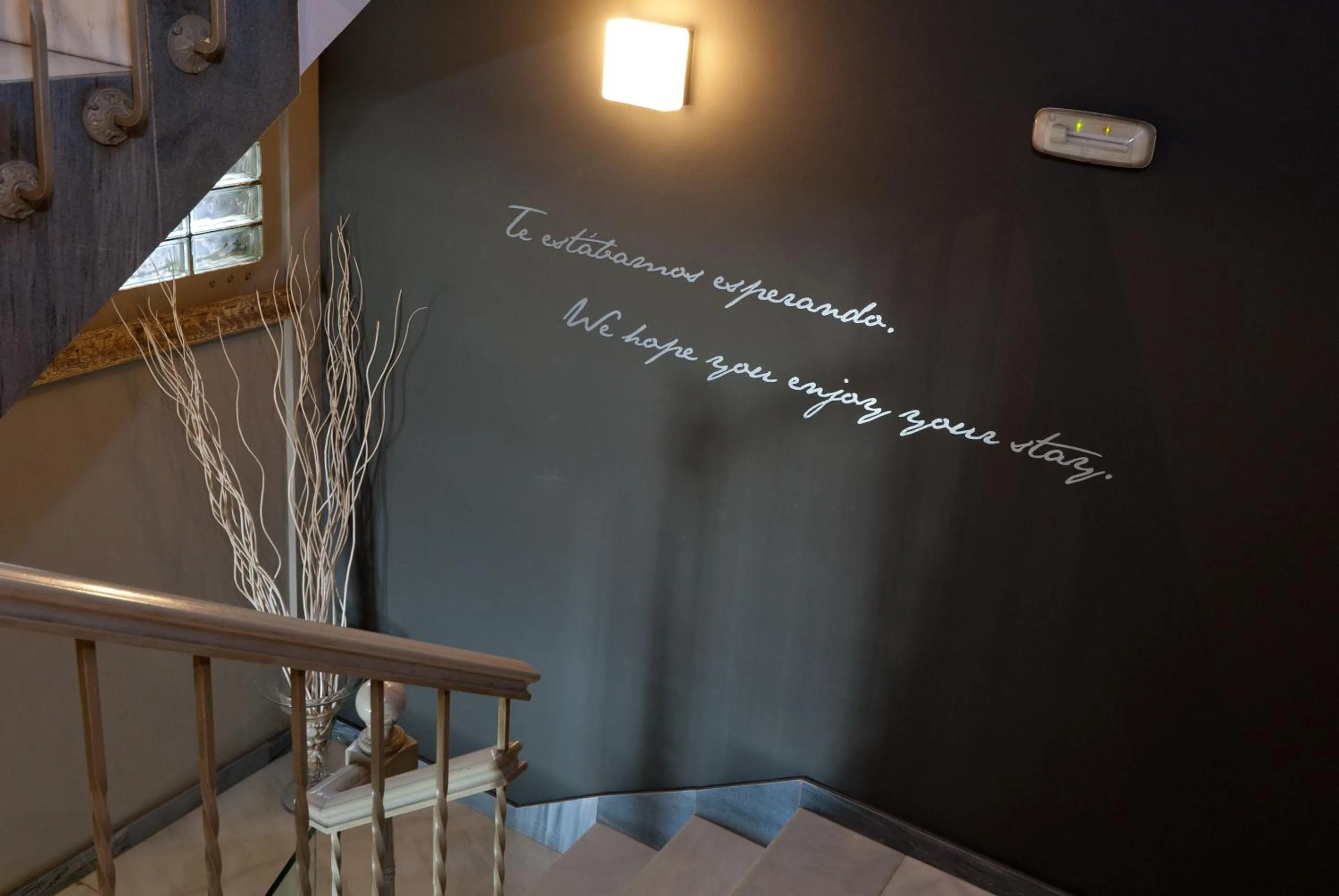 Decorative detail in Hotel Vetusta