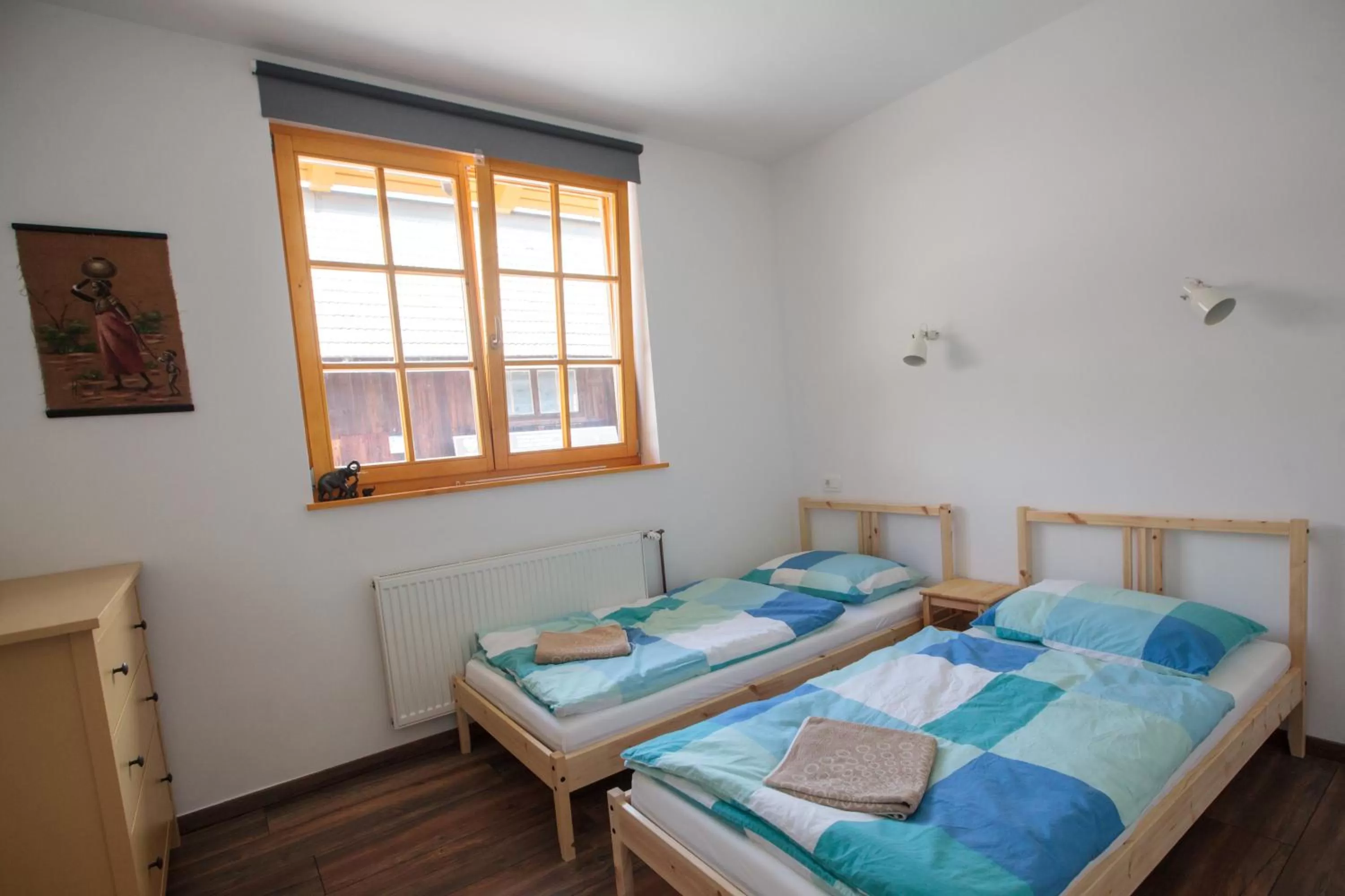 Bed in BikeSki family hotel, b&b, apartaments, rooms