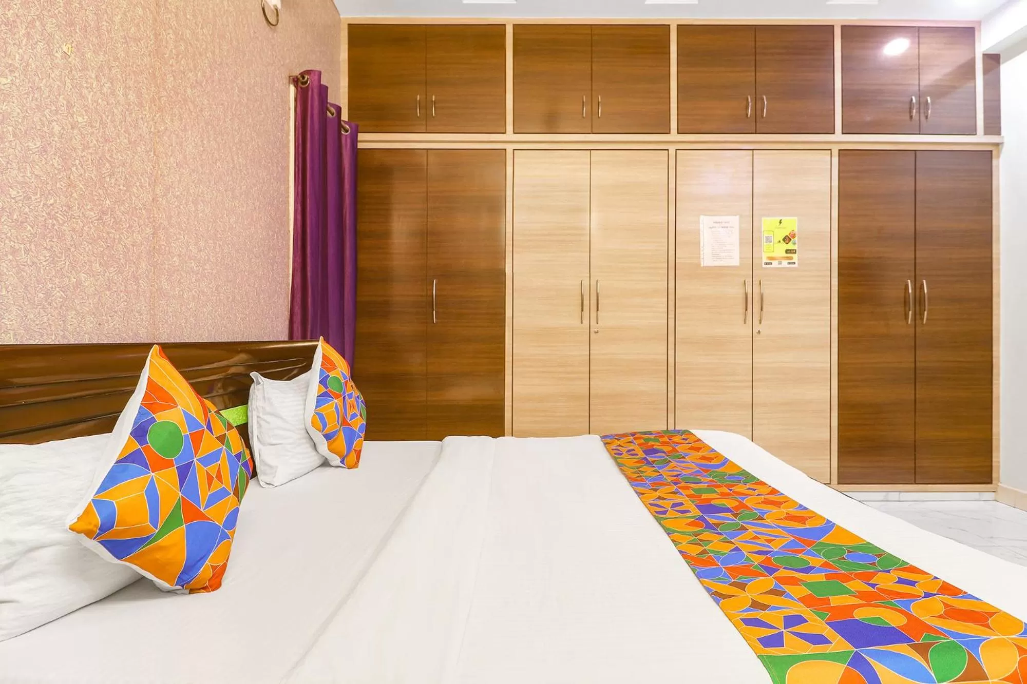 Photo of the whole room, Bed in FabExpress Golden Gate - Nr Hitech City