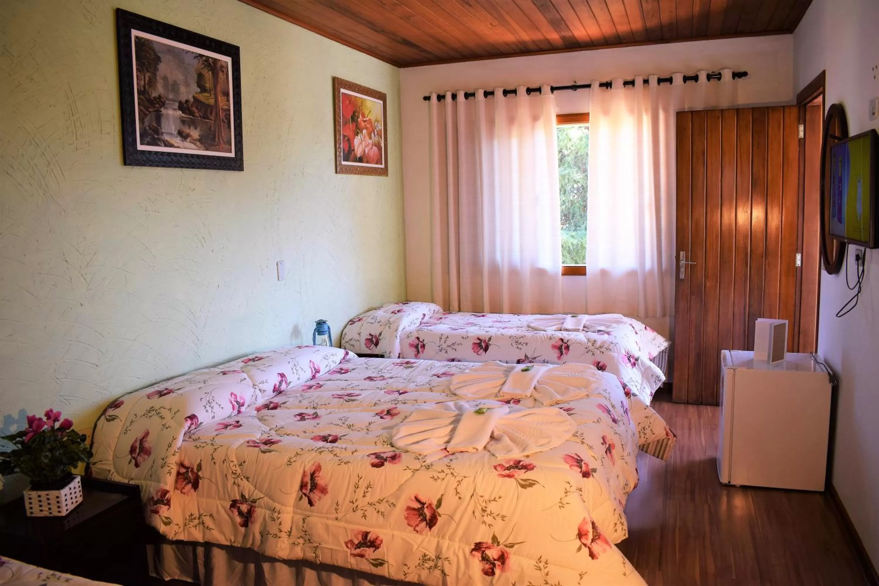 Bedroom, Bed in Pousada Curumi