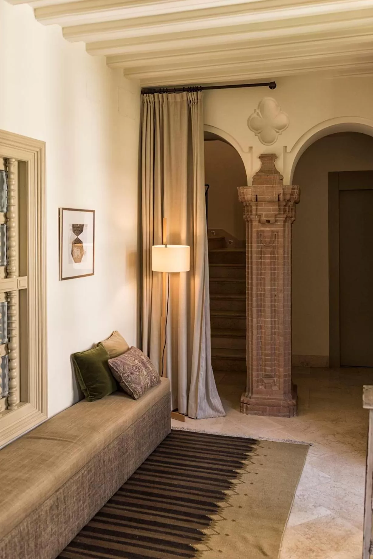 Seating area, Bed in Balcón de Córdoba