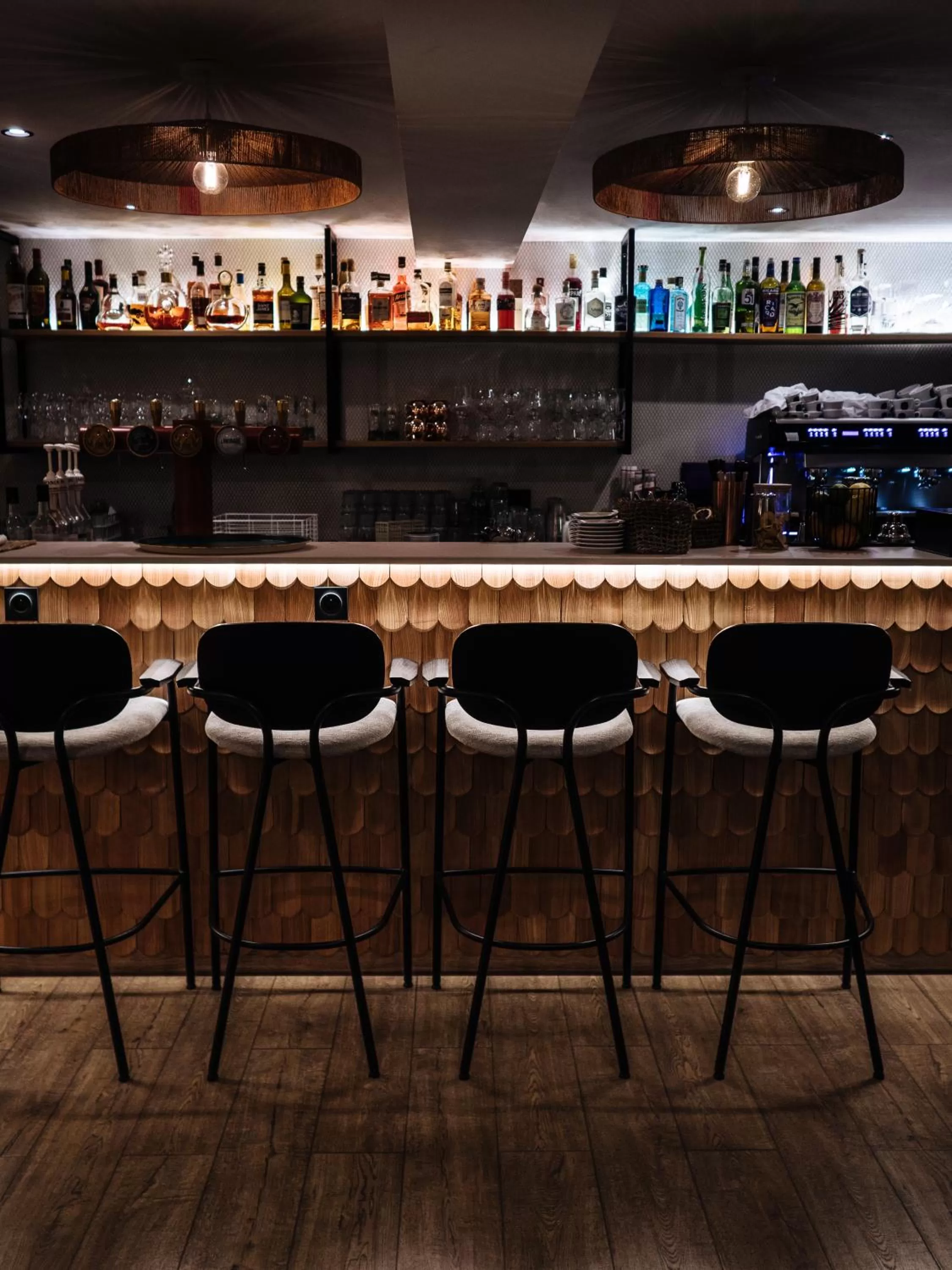 Lounge or bar in Auberge du Lyonnais