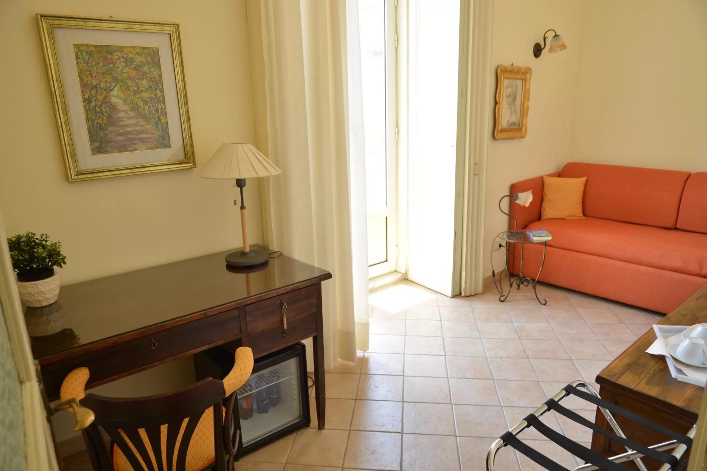 Living room in B&B al Teatro Massimo