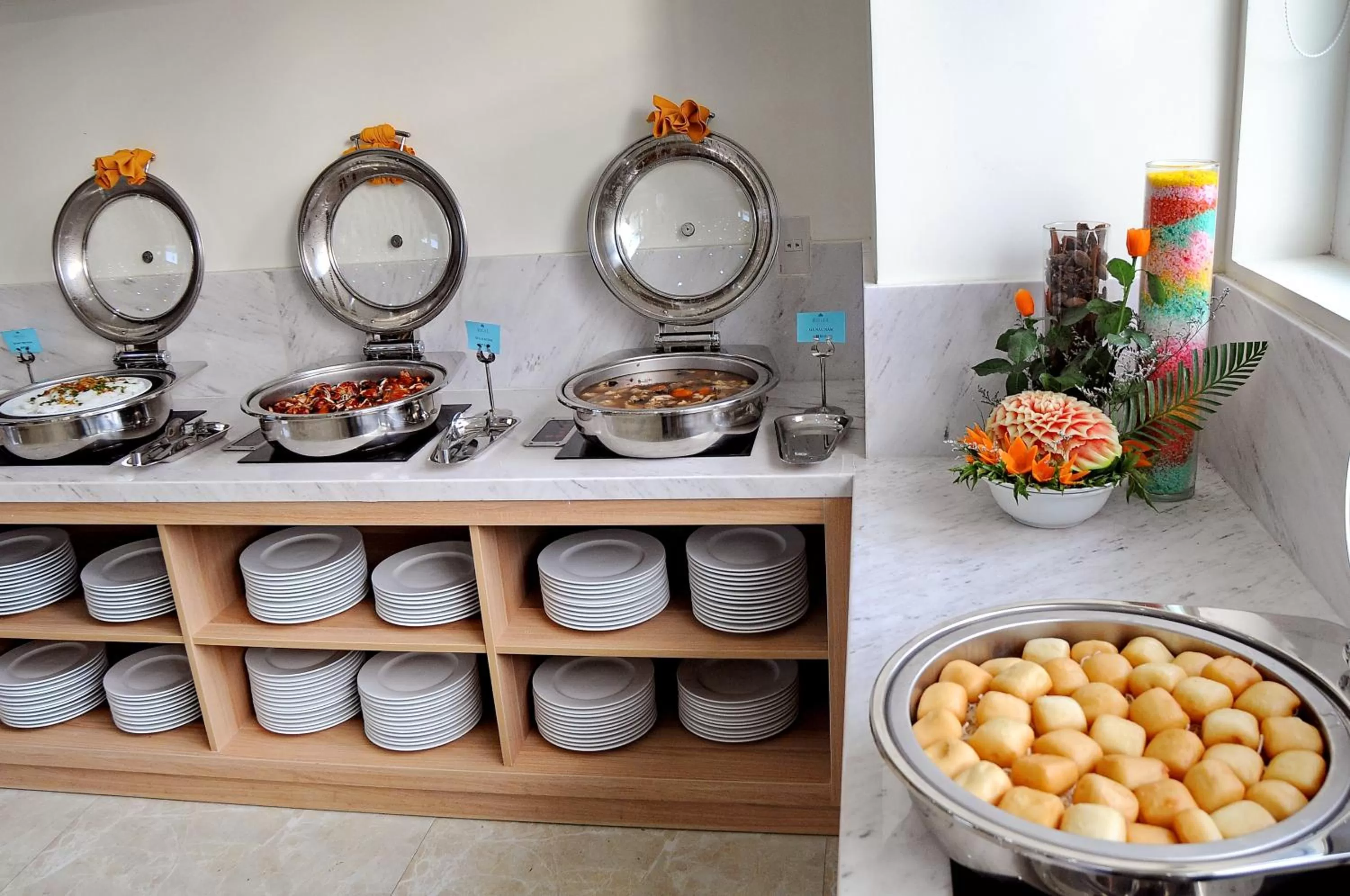 Breakfast in Rigel Hotel