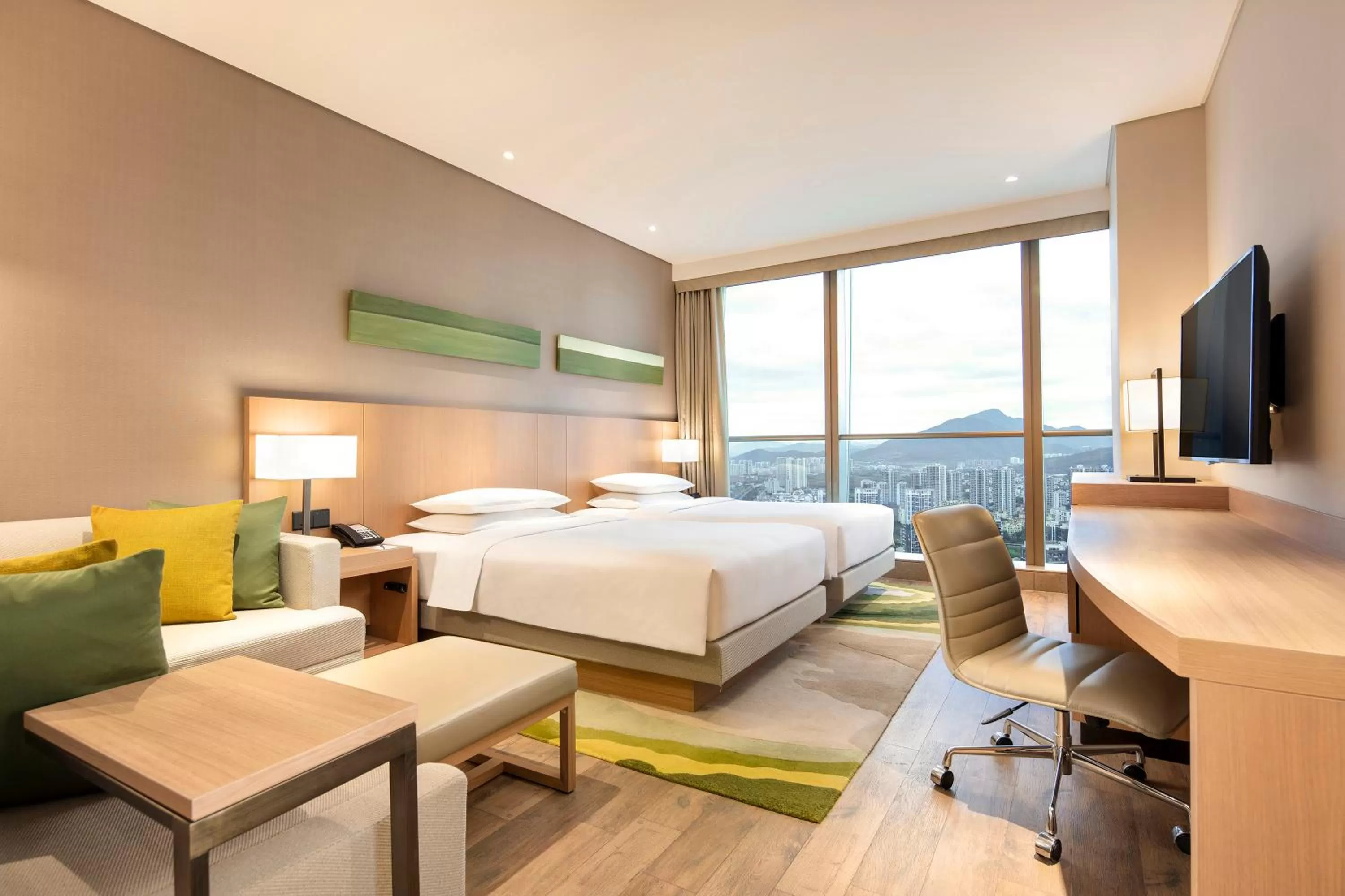 Photo of the whole room, Bed in Hyatt Place Sanya City Center