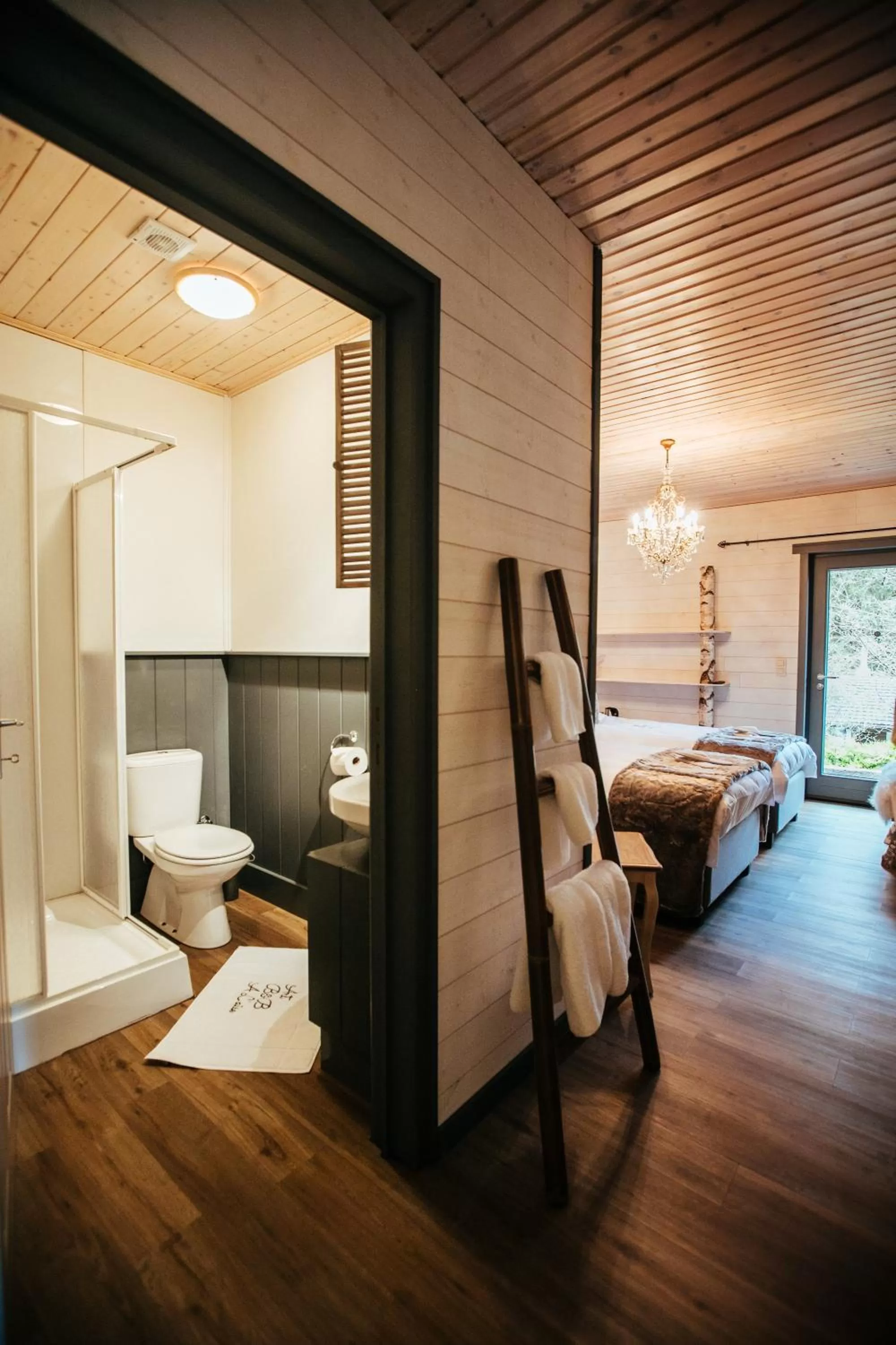 Bathroom, Bed in B&B A L'aise
