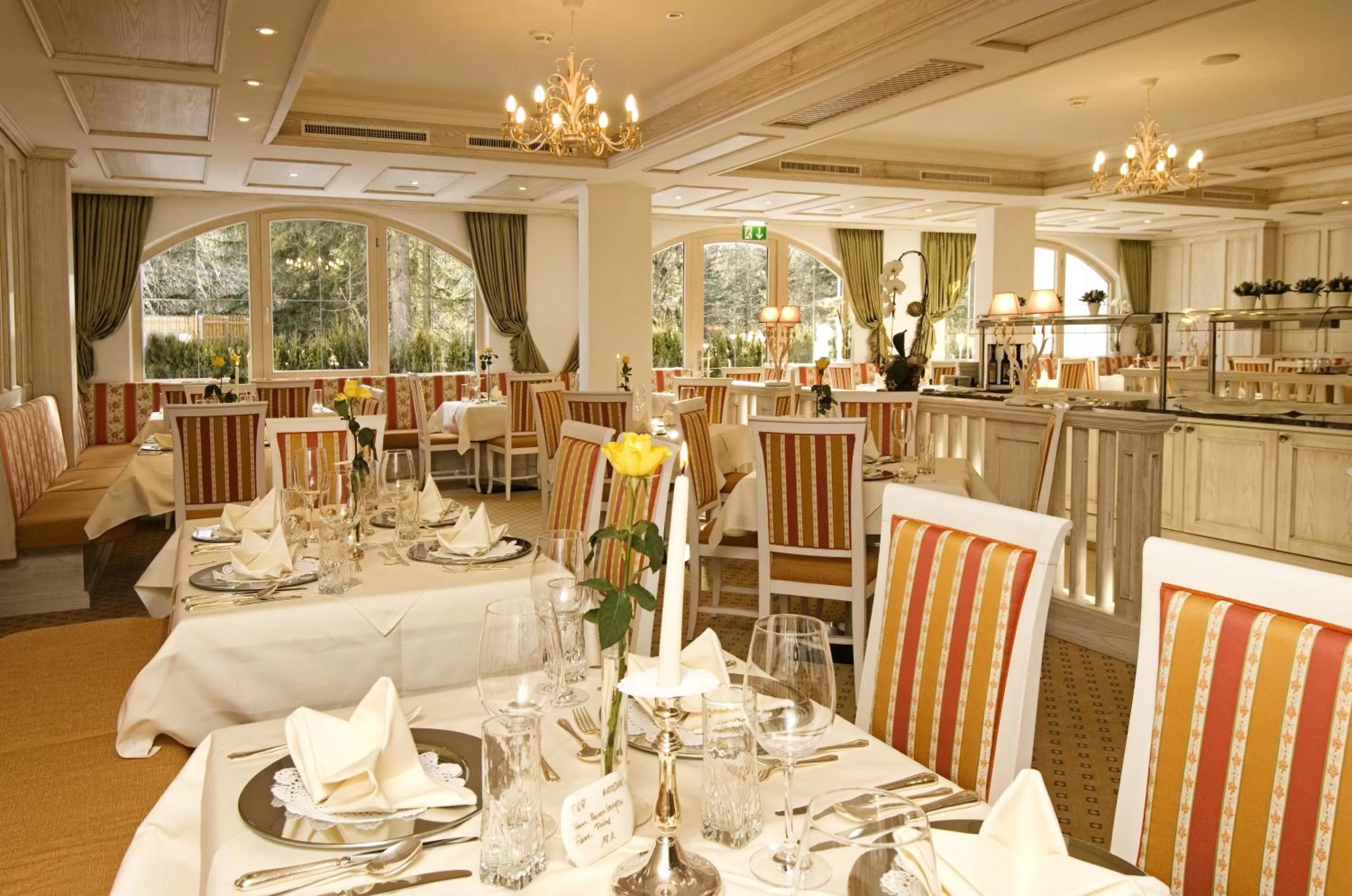 Decorative detail in Hotel Alpen Residence