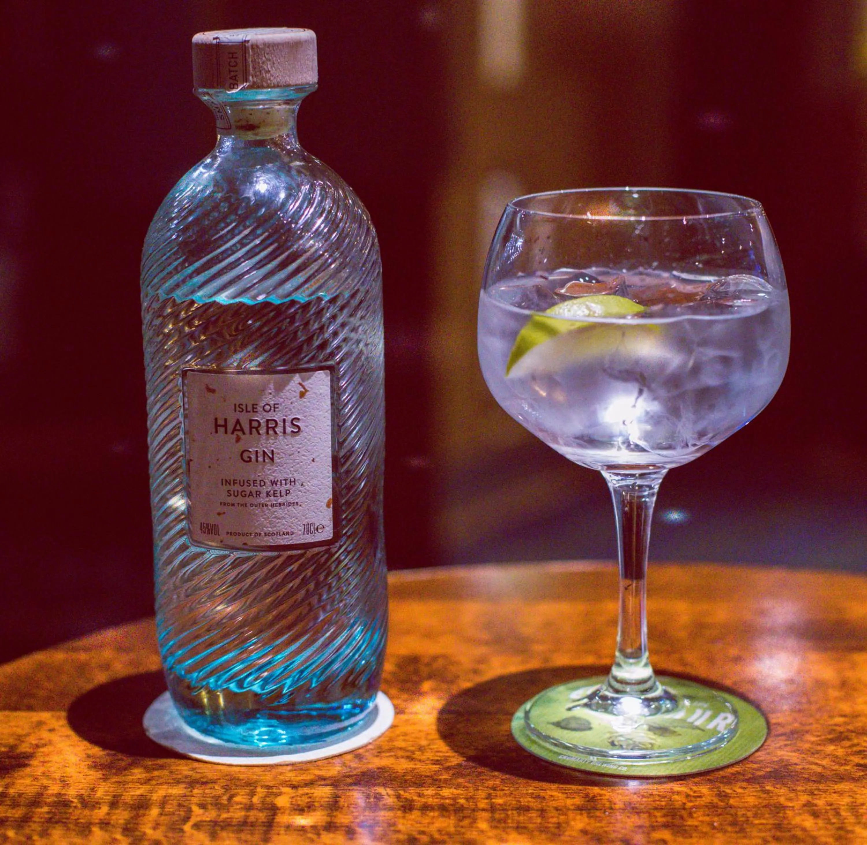 Alcoholic drinks in The Bandstand