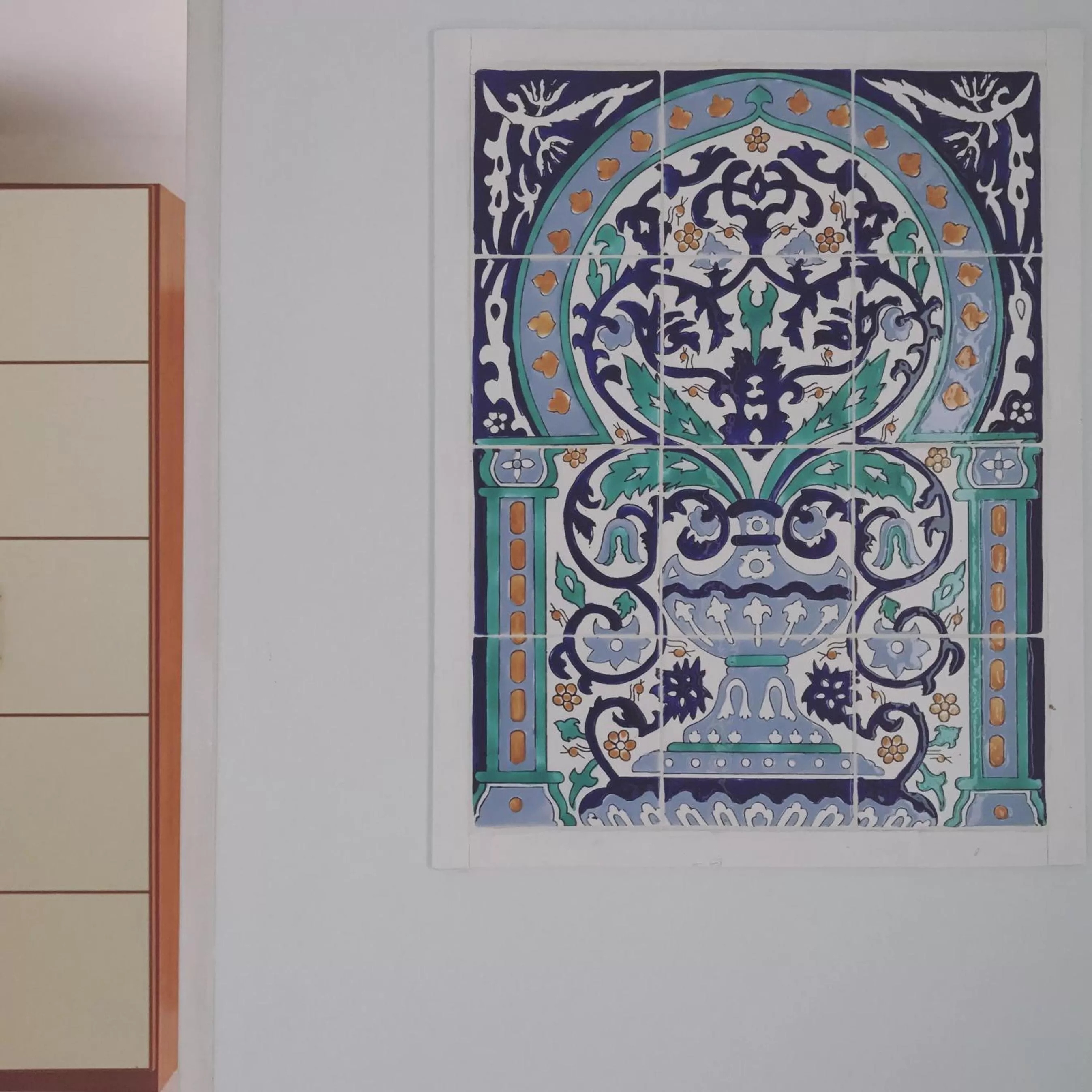 Decorative detail in Residence del Golfo